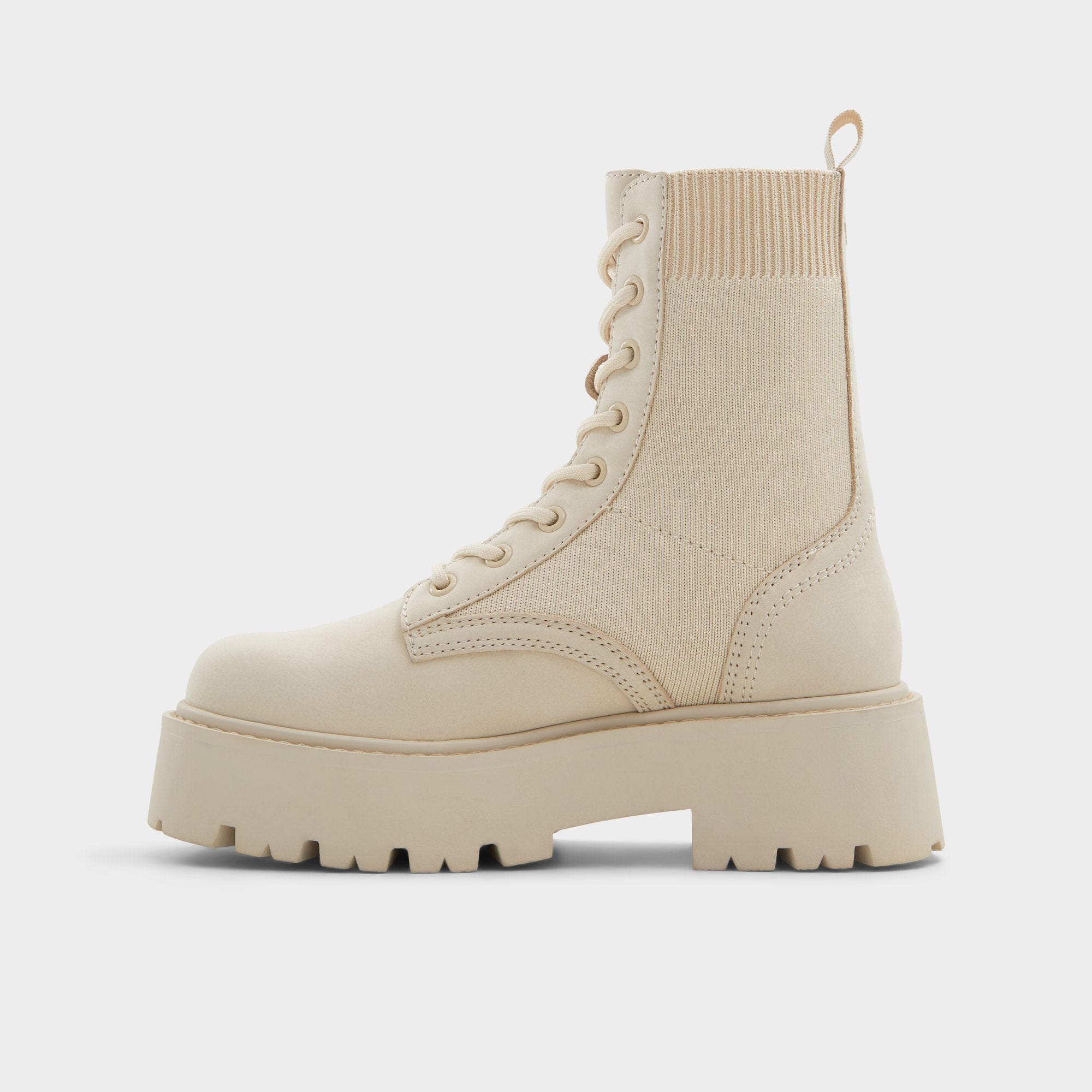 ALDO Talaleryknit bottines combat semelle crantée