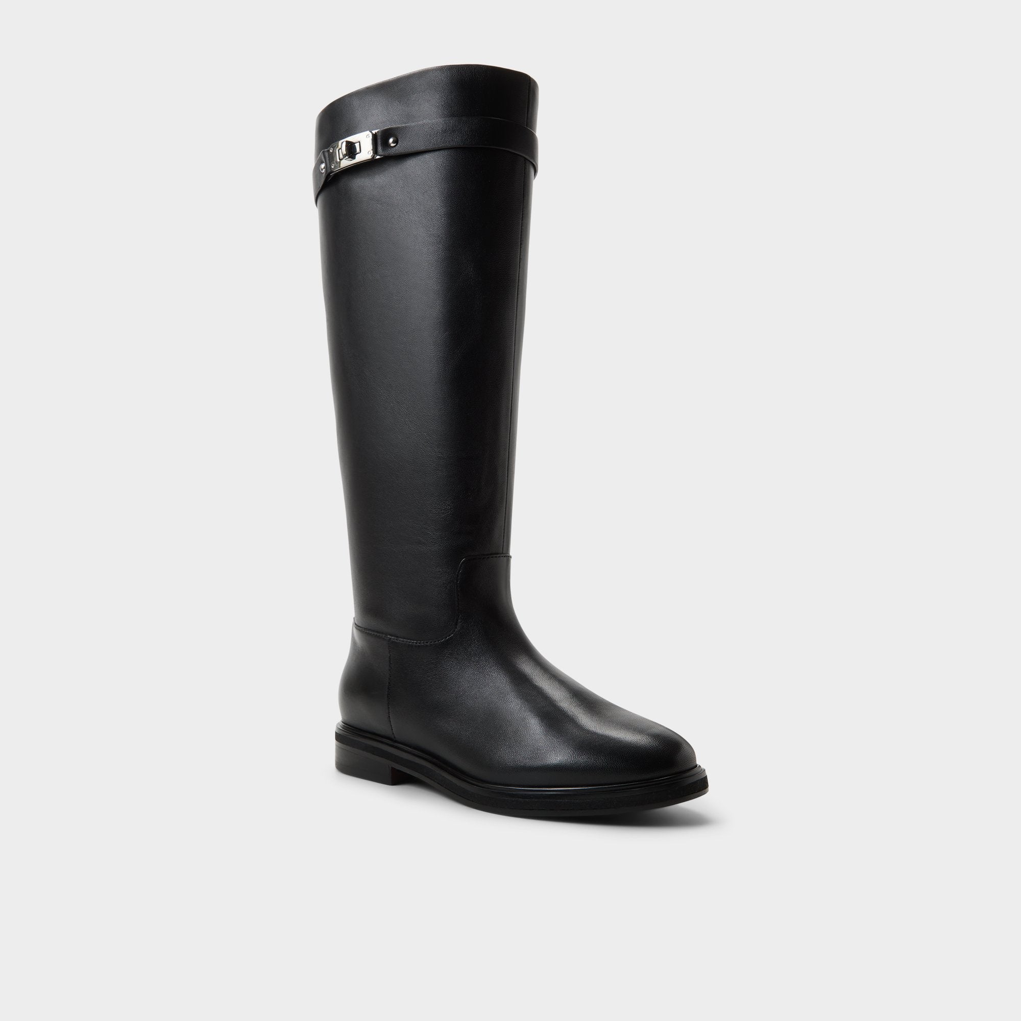 ALDO Levie-wc bottes cavalières noires bout rond