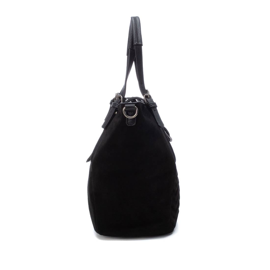 Carmela 18601401 sac shopper noir zigzag 31x45