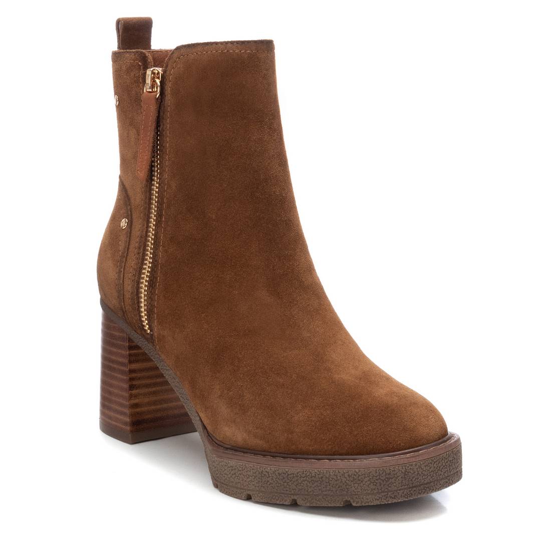 Carmela 16185802 bottine suède marron talon 8 cm