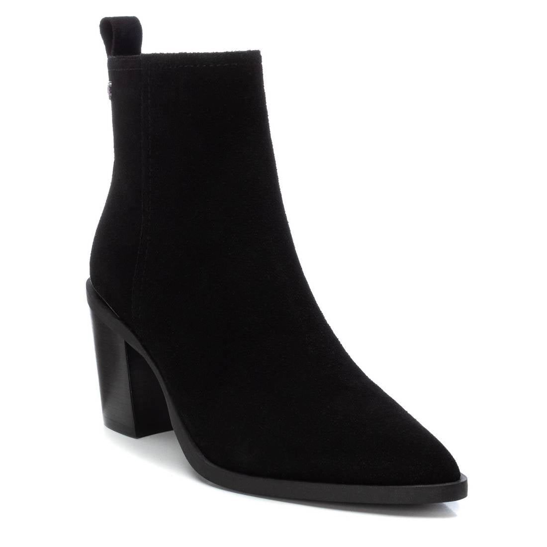 Carmela 16189504 bottines cuir noir talon 9 cm