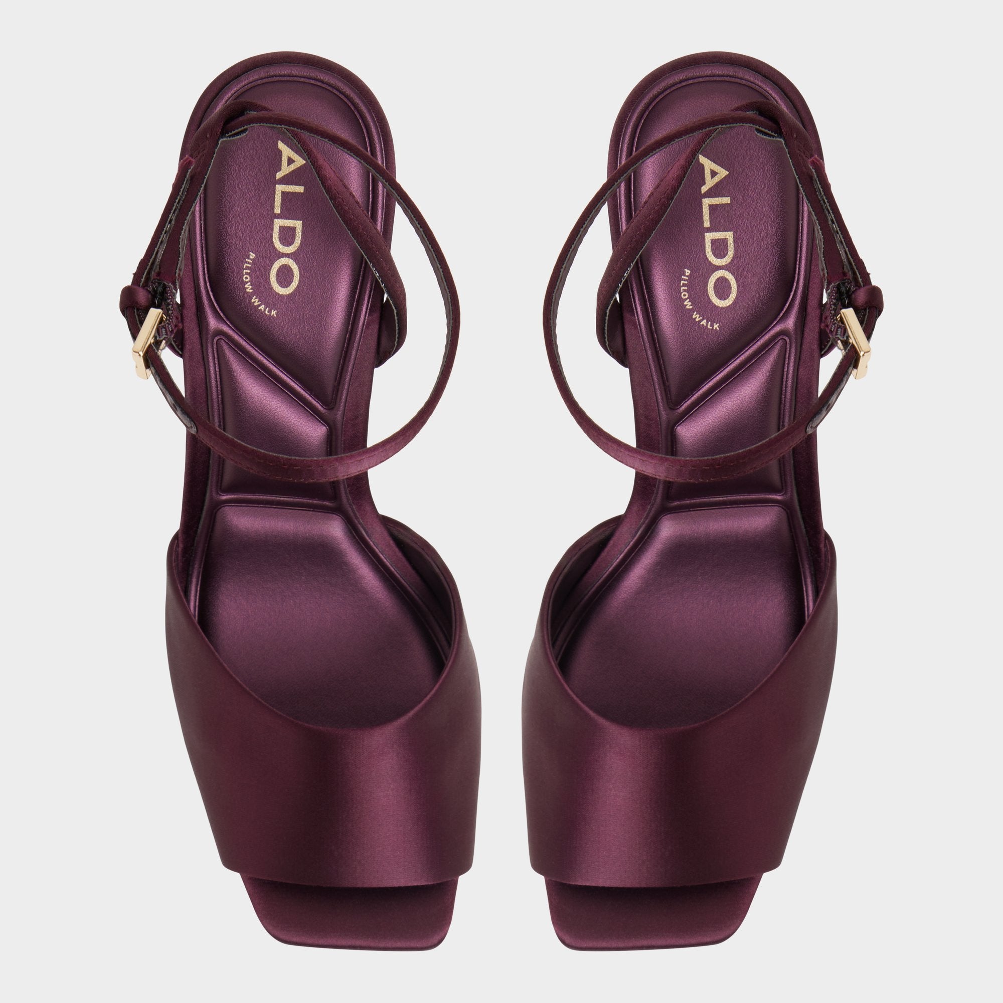 ALDO Kaiasien escarpins satin bordeaux