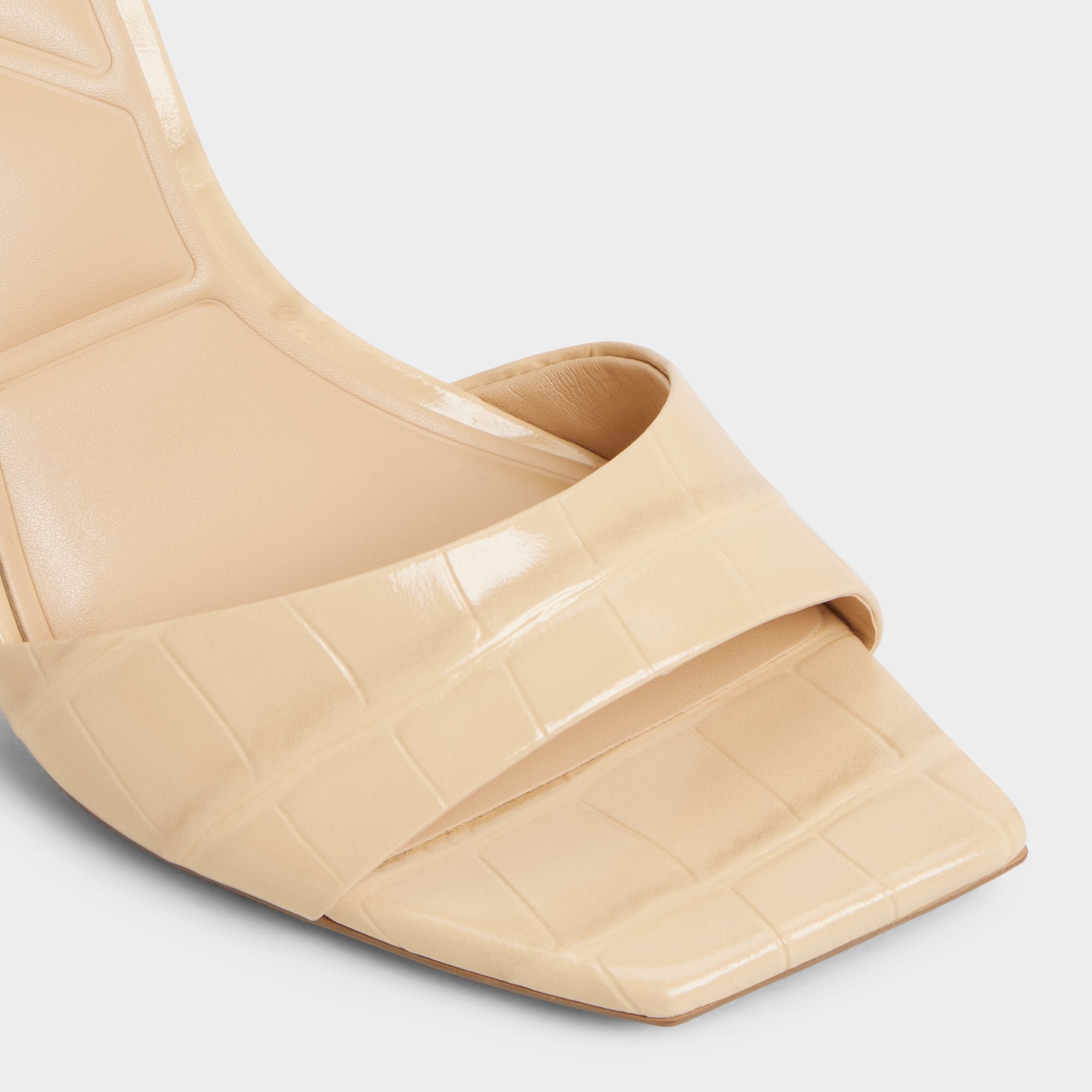 Aldo Harmonious sandales à talon beige