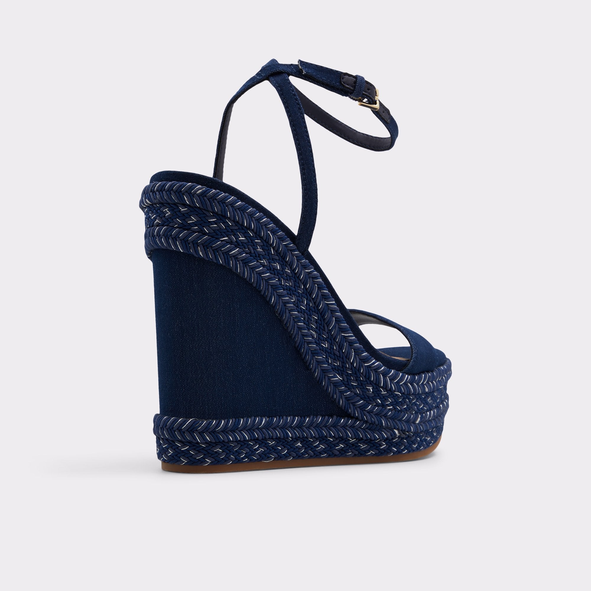 Aldo Marysol sandales compensées denim femme