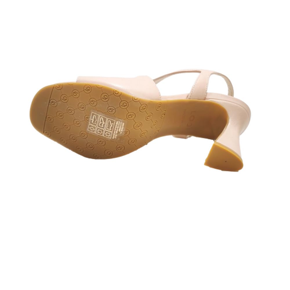 LODI RISEDIS escarpins dorés cuir véritable