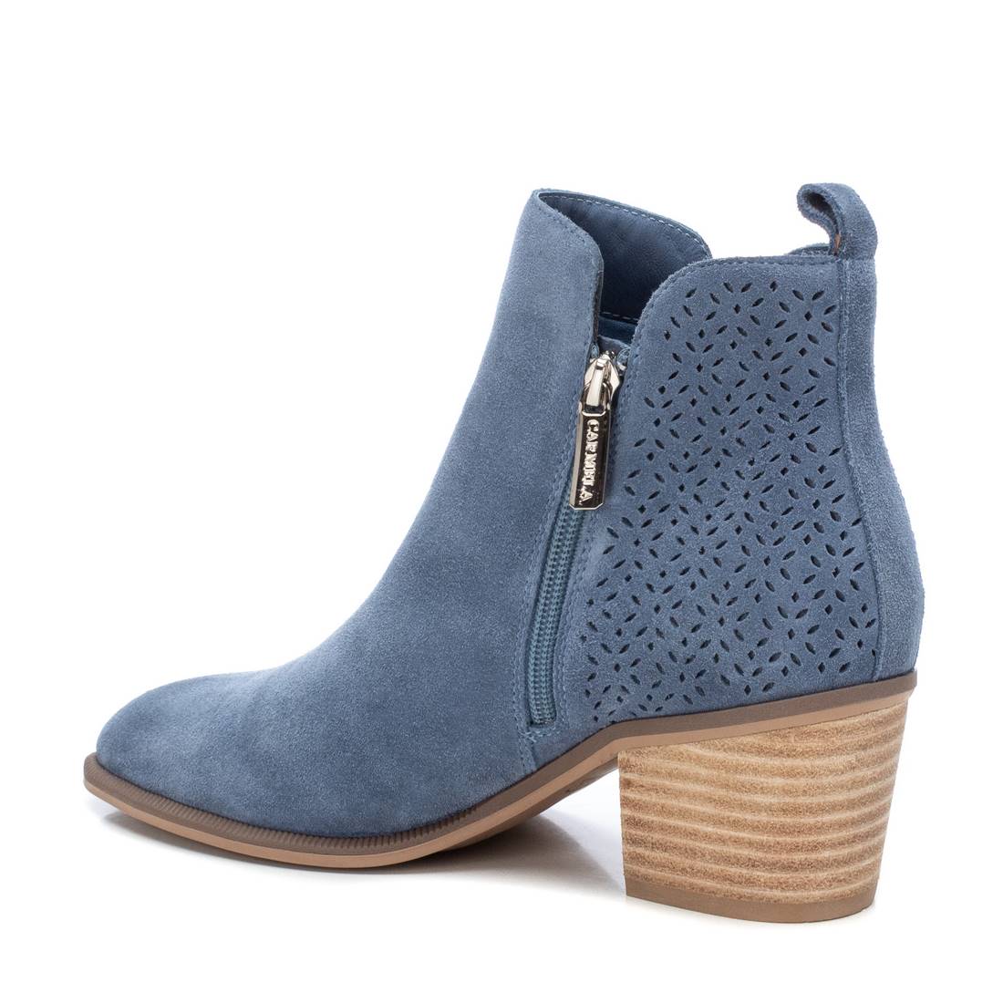 Carmela 16063205 bottines cuir bleu