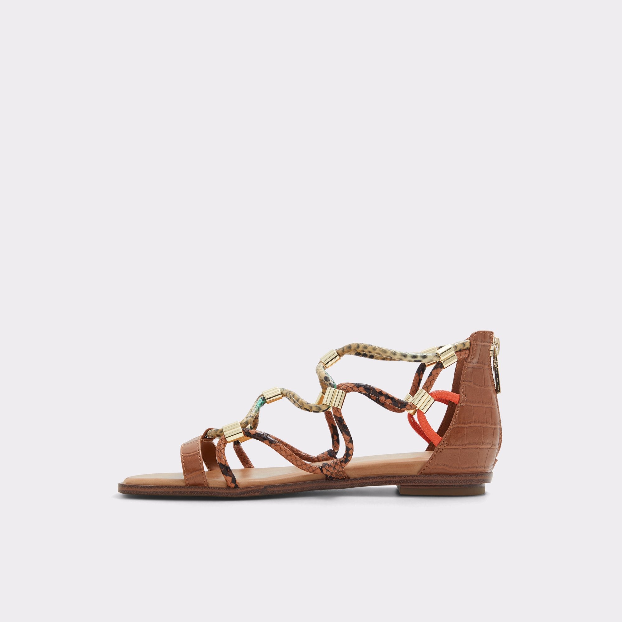 ALDO Occeran sandales plates cage marron