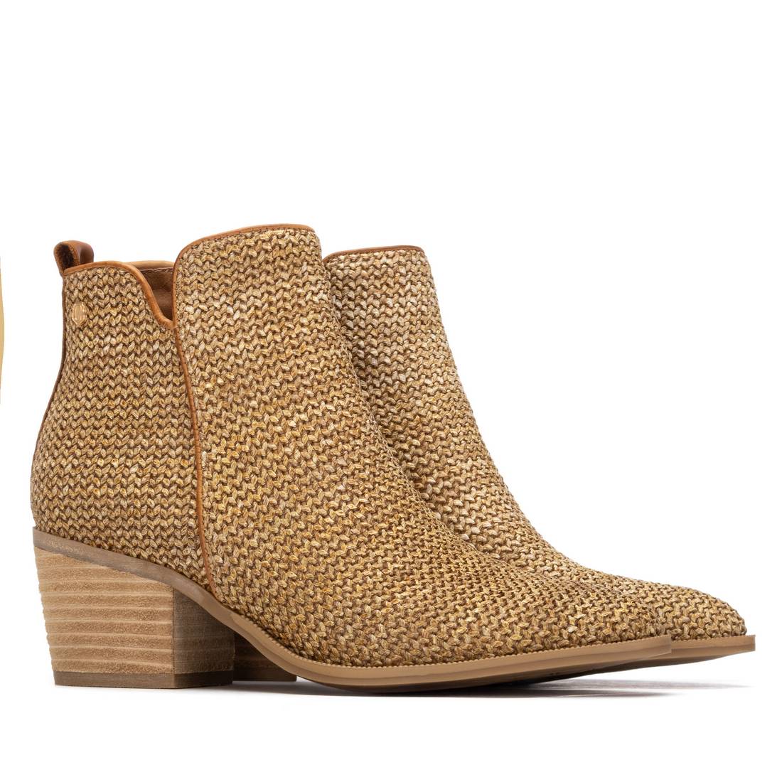 Carmela 16322301 bottine camel talon 6 cm été