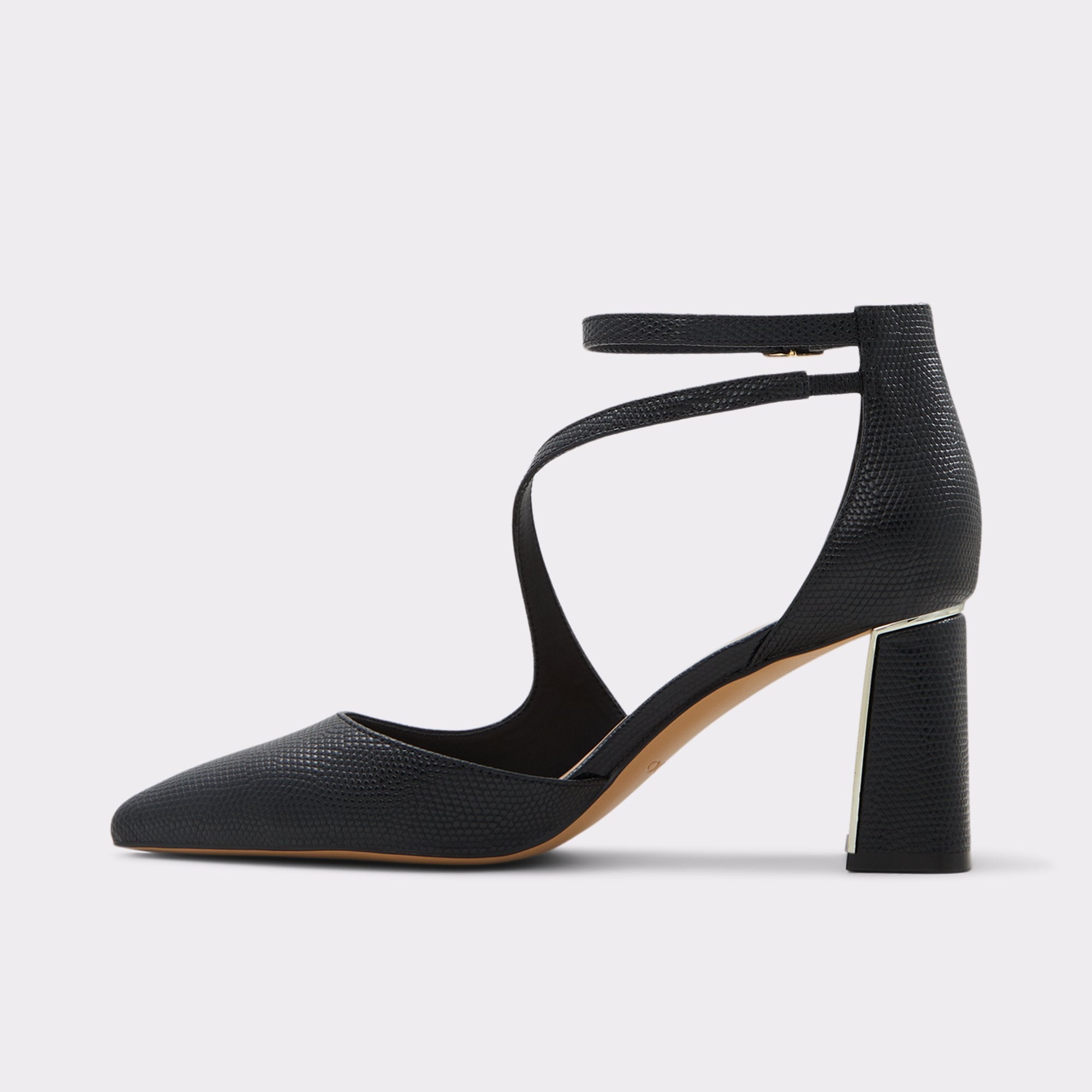 ALDO Annodar escarpins noirs à bride
