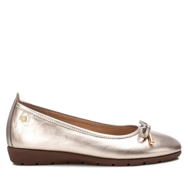 Carmela 16198506 ballerine femme dorée cuir plat