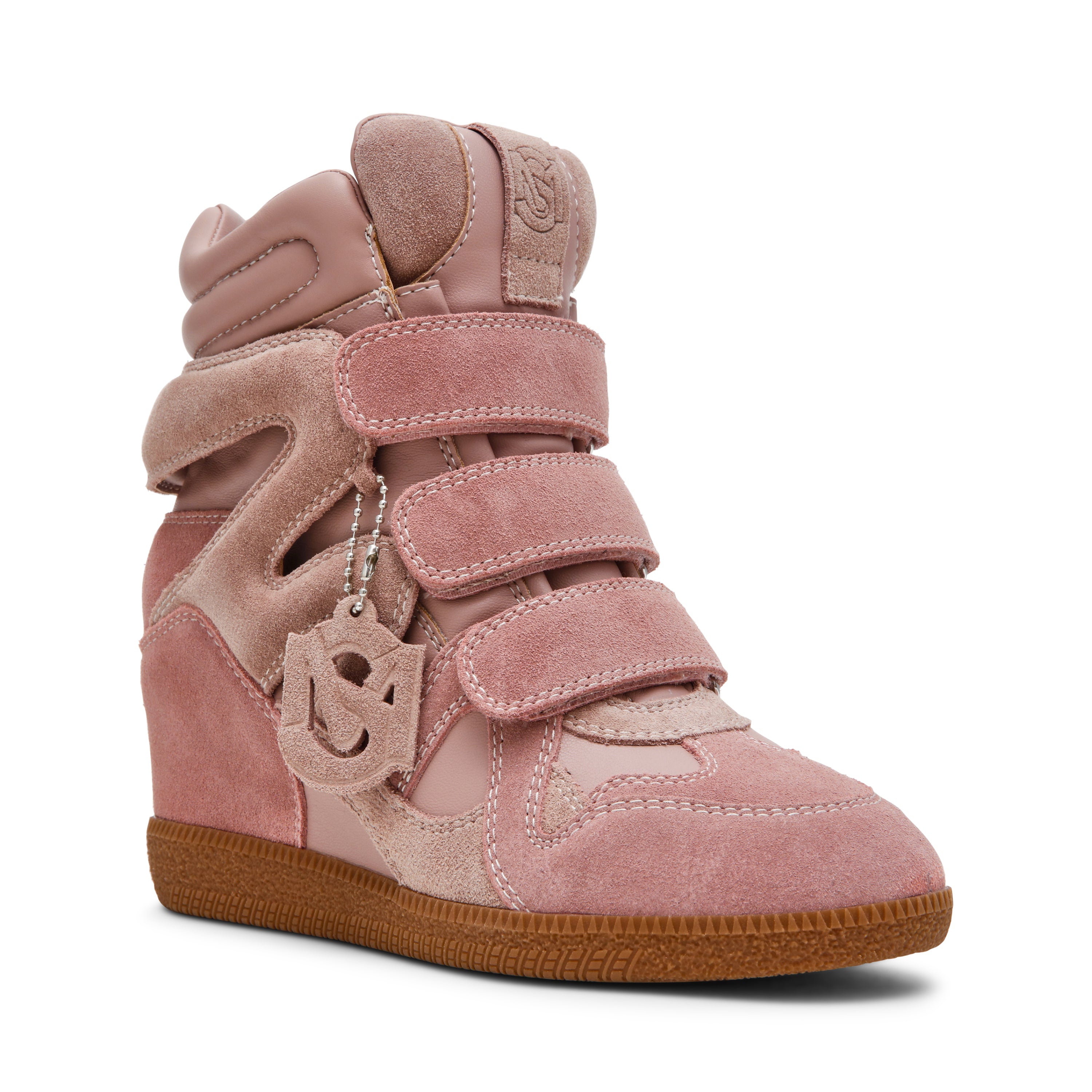 Steve Madden Mavis baskets rose multi daim 5 cm