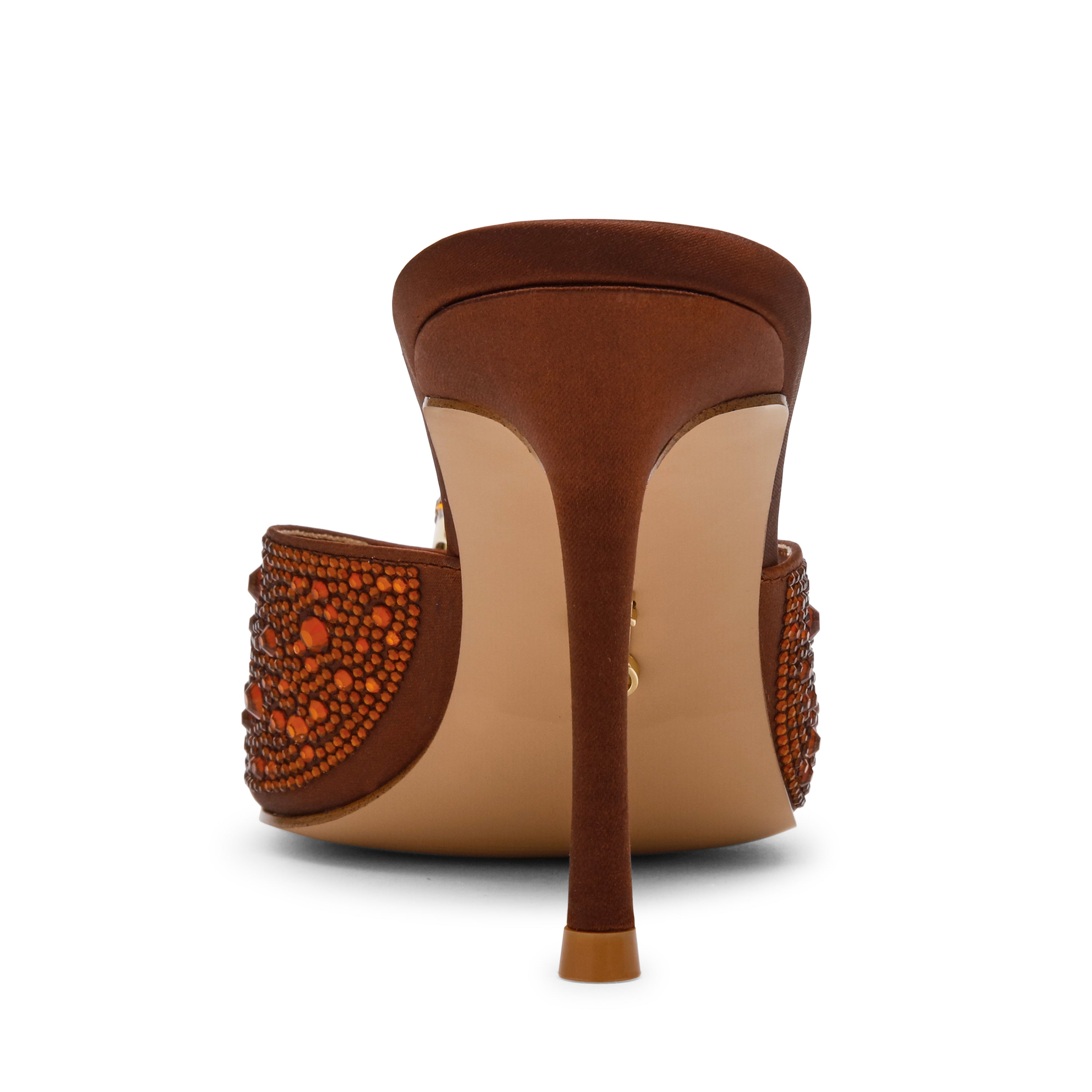 Steve Madden Regalia mule marron bronze talon