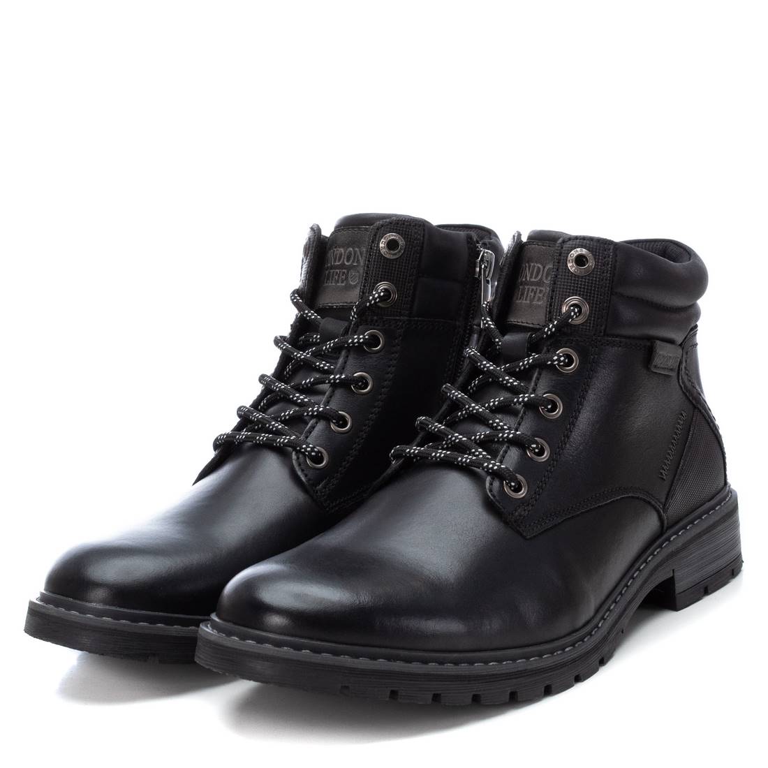 Carmela 16099302 bottine homme cuir noir lacets