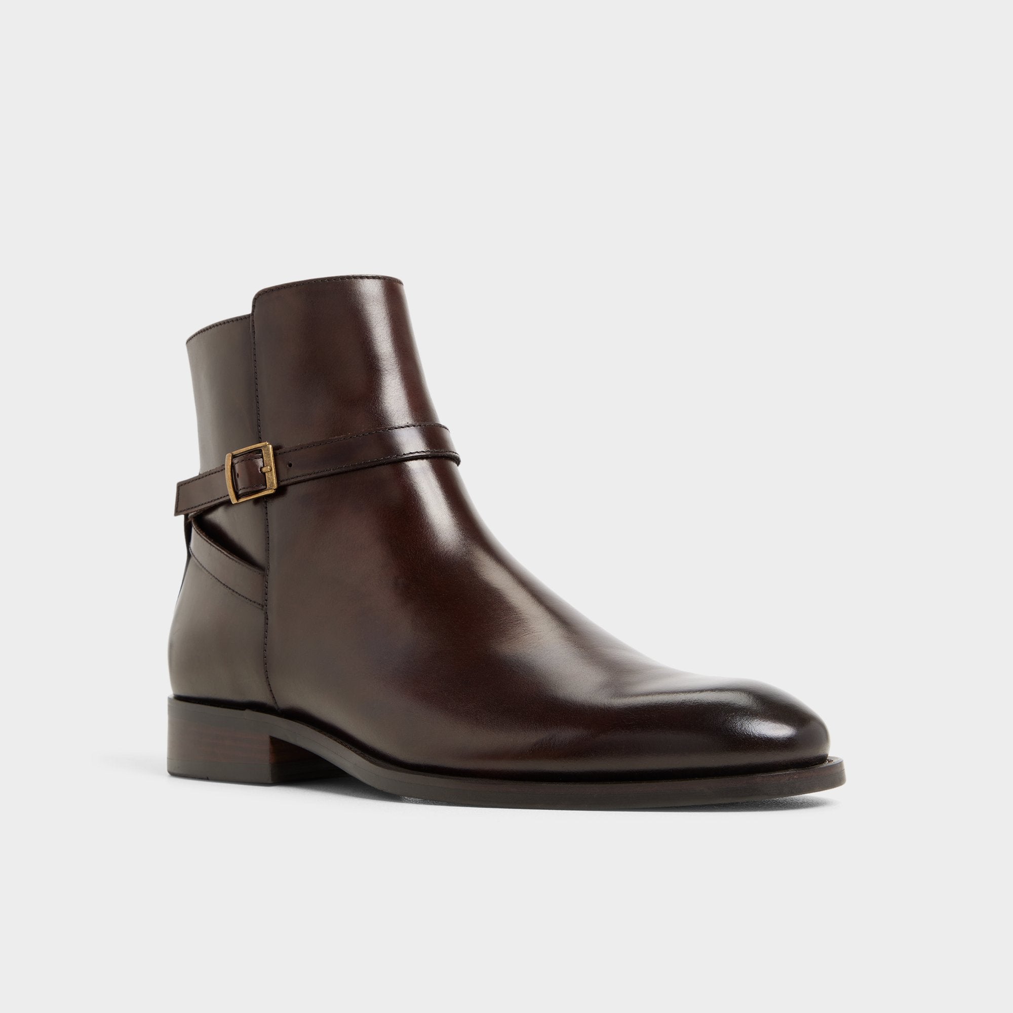 ALDO Visco bottines cuir marron talon