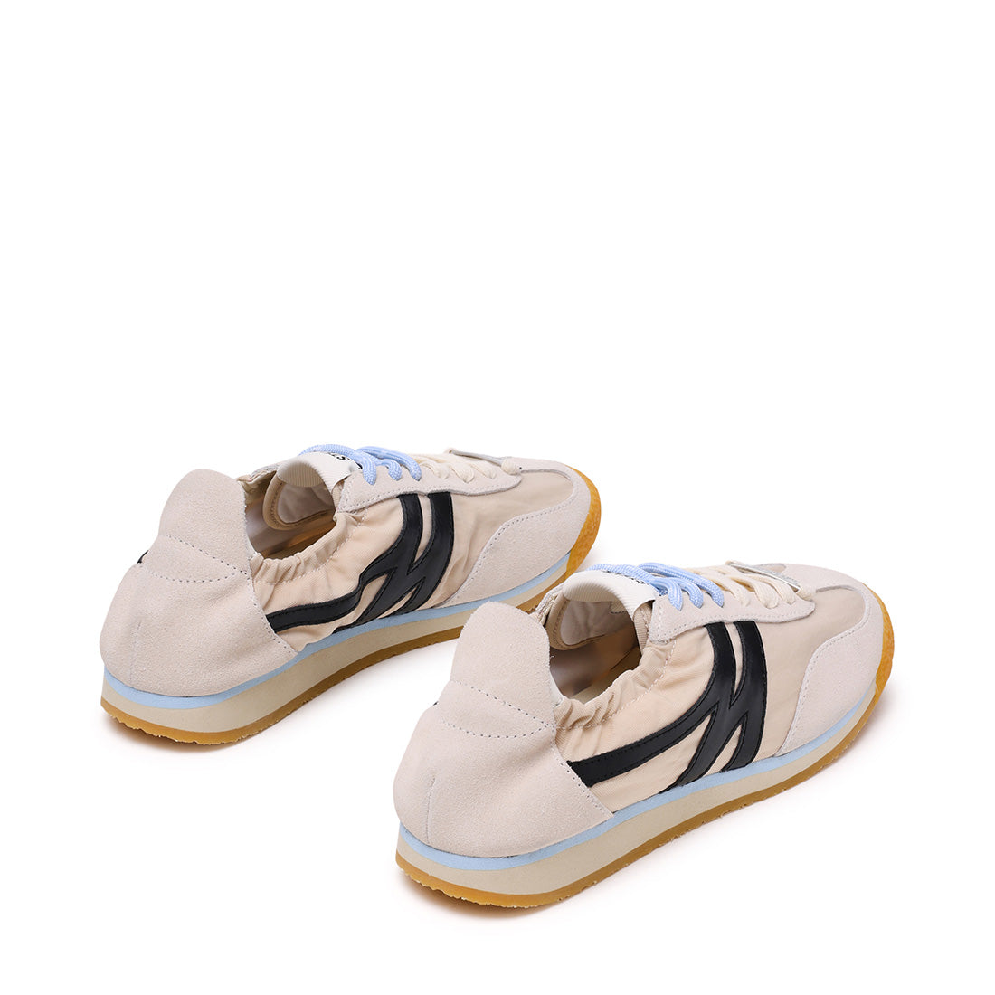 Steve Madden Premium baskets crème multi lacets