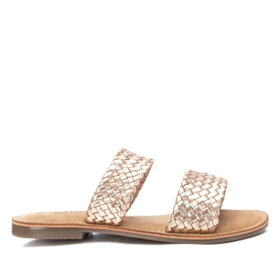 Carmela 16164601 sandale cuir doré entrelacée