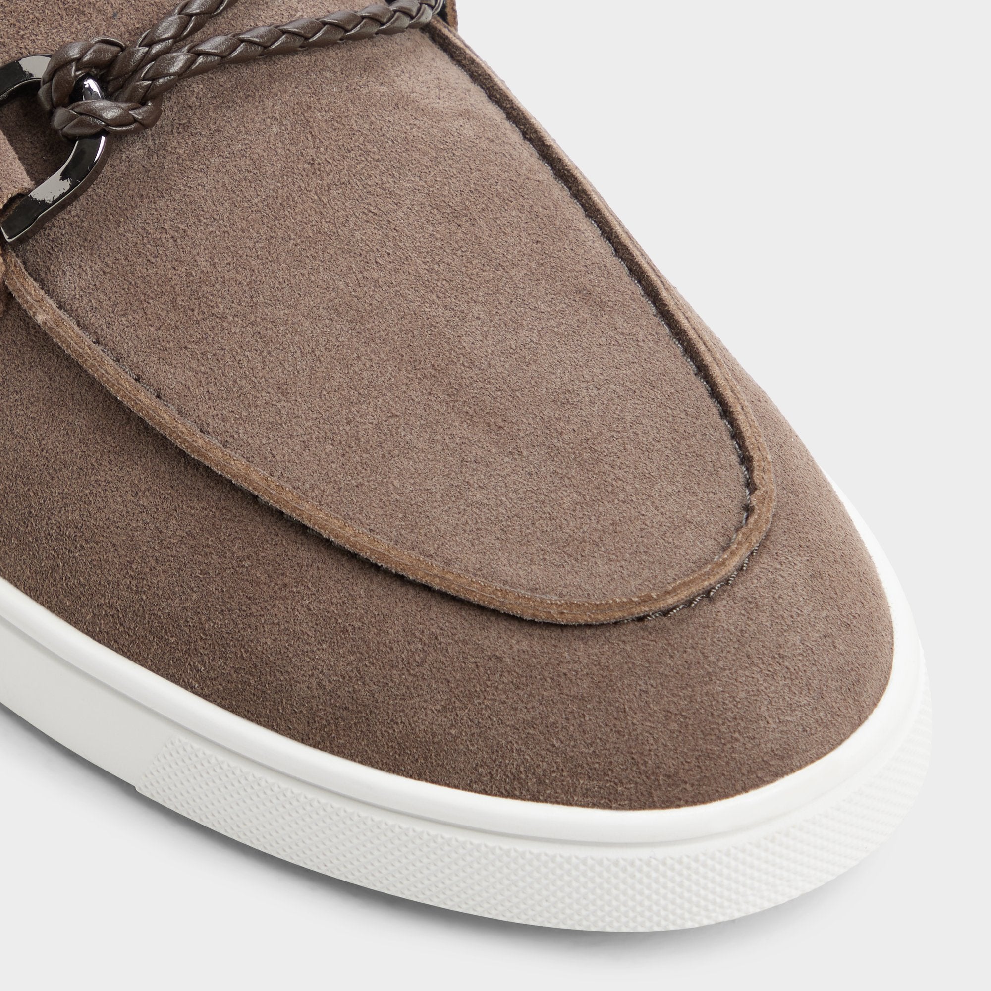 ALDO Patten mocassins gris daim