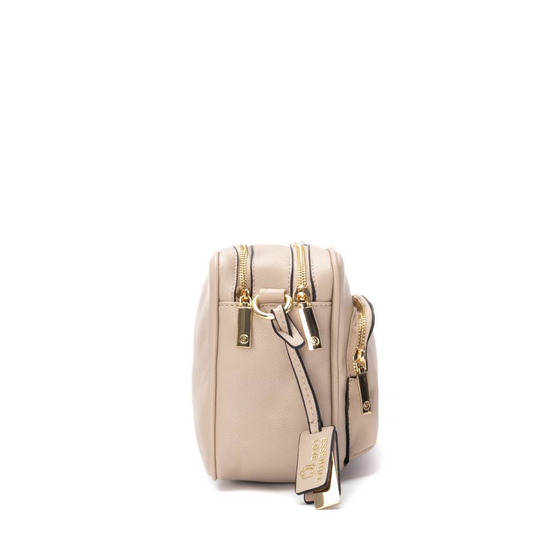 Carmela 18616602 sac bandoulière beige métallisé