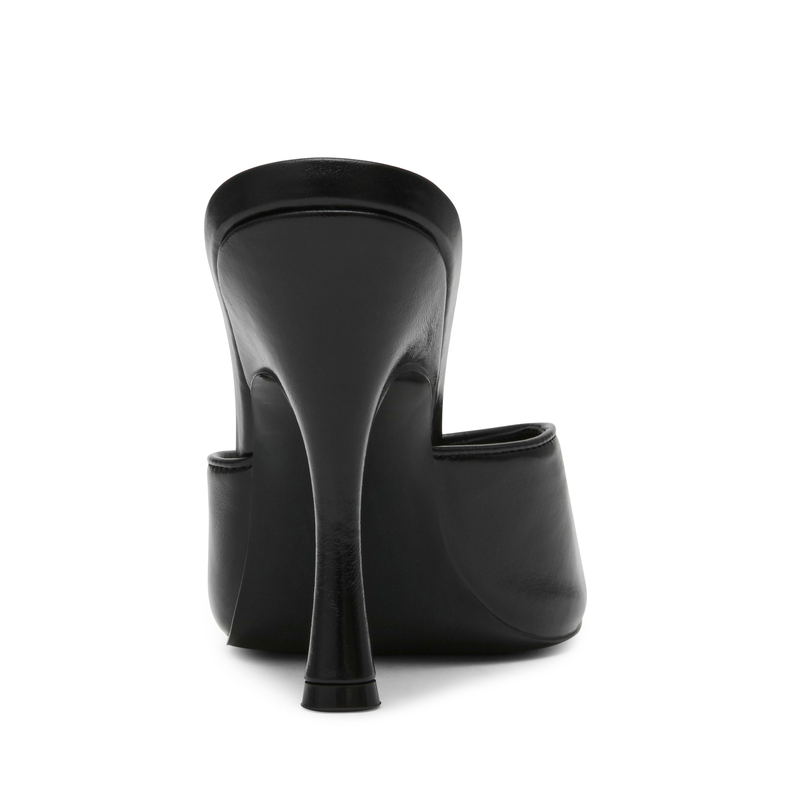 Steve Madden Jaylee mules femme noir cuir talon 10 cm