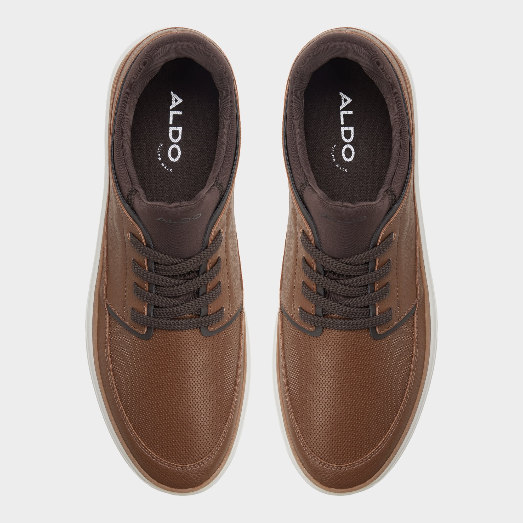 ALDO Kurtis baskets basses marron cuir