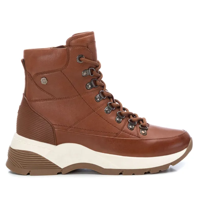 Carmela 16013601 bottines femme marron cuir lacets