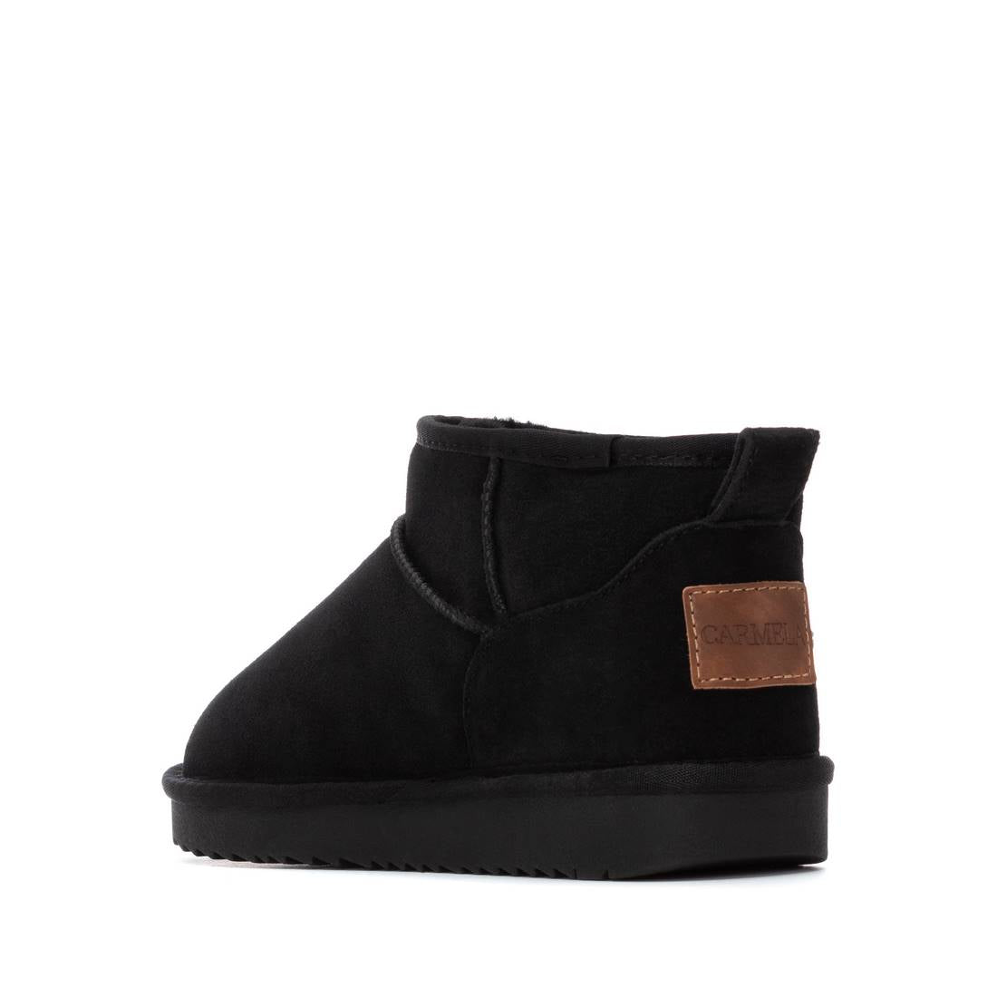 Carmela 16263504 bottines velours noir fourrées
