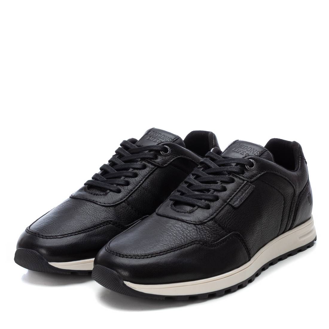 Carmela 16111401 basket cuir noir homme