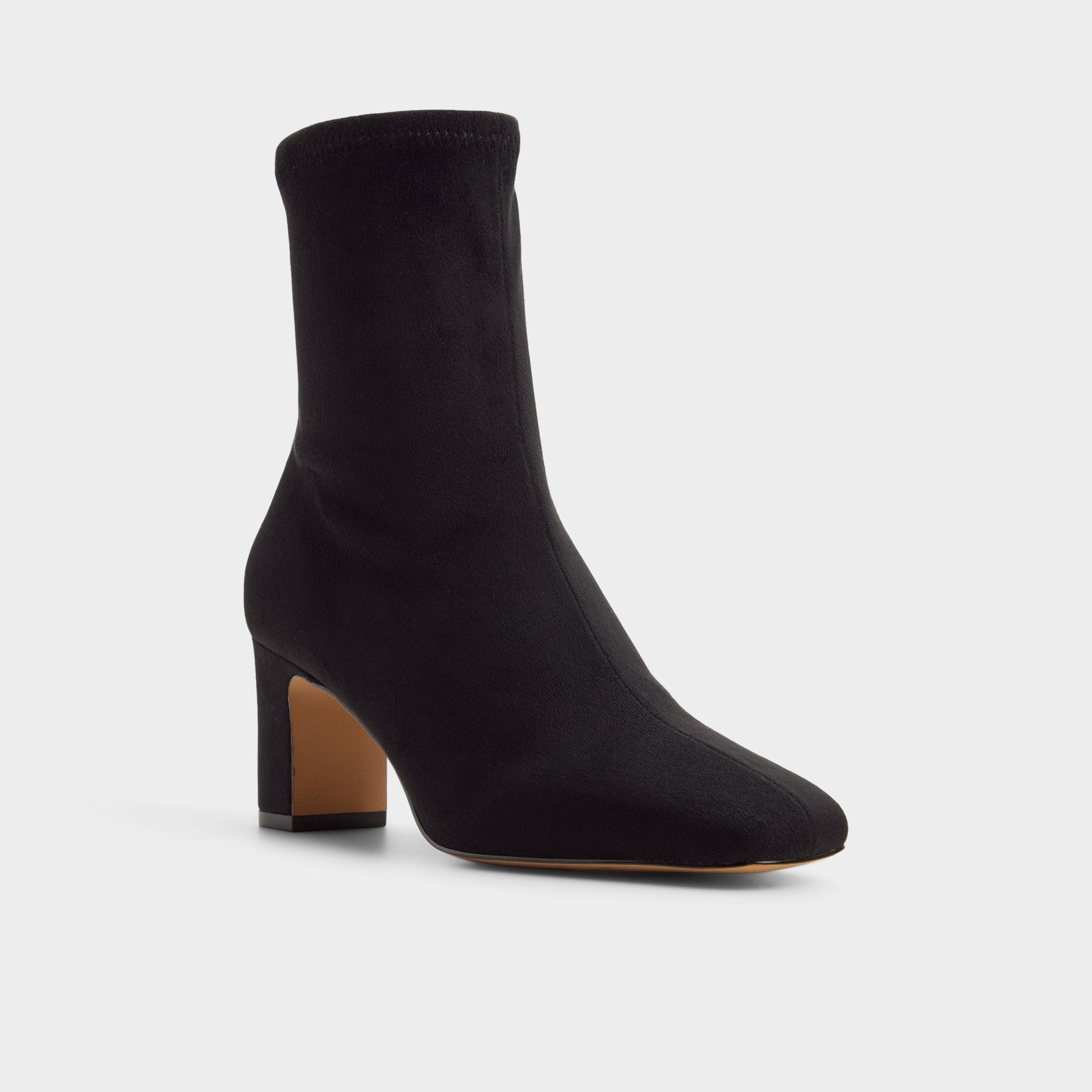 ALDO Kayia bottines chaussette noires talon bloc