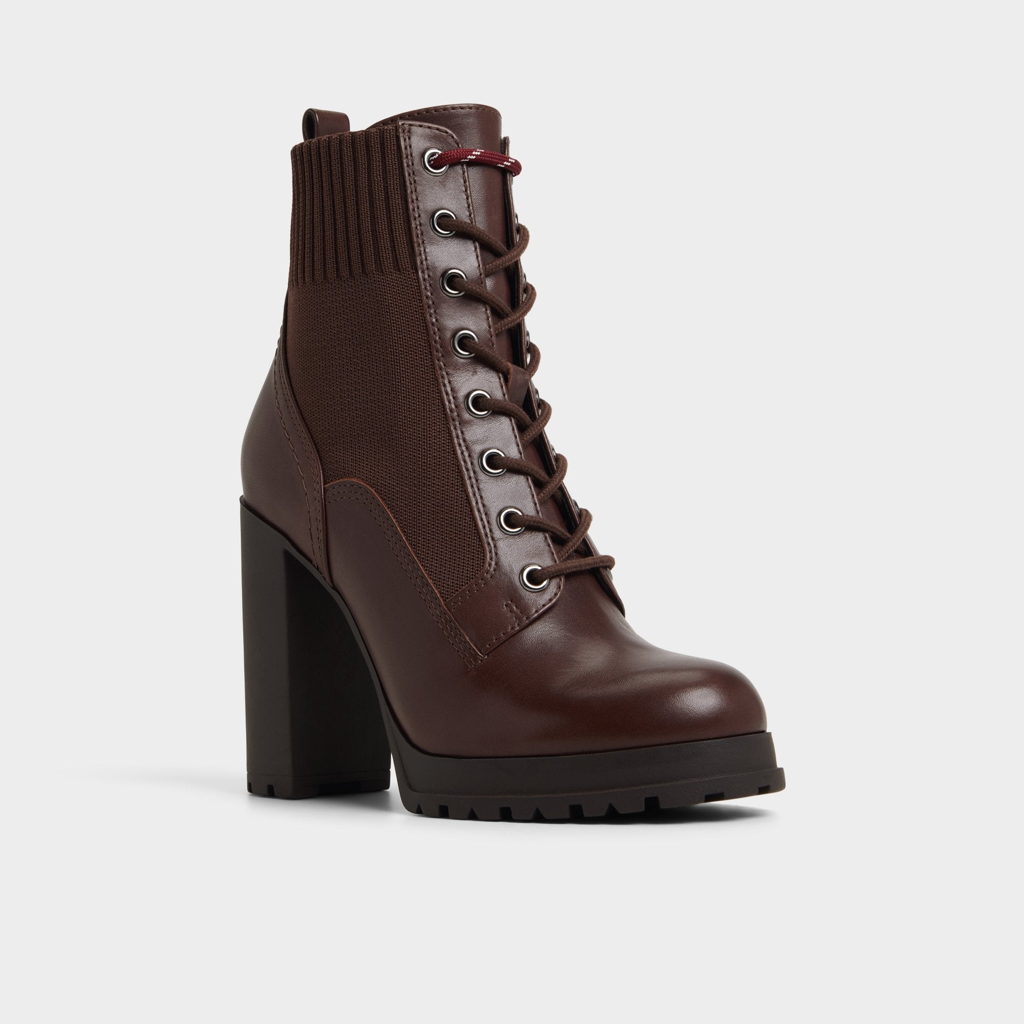ALDO Rebellious baskets montantes marron semelle crantée