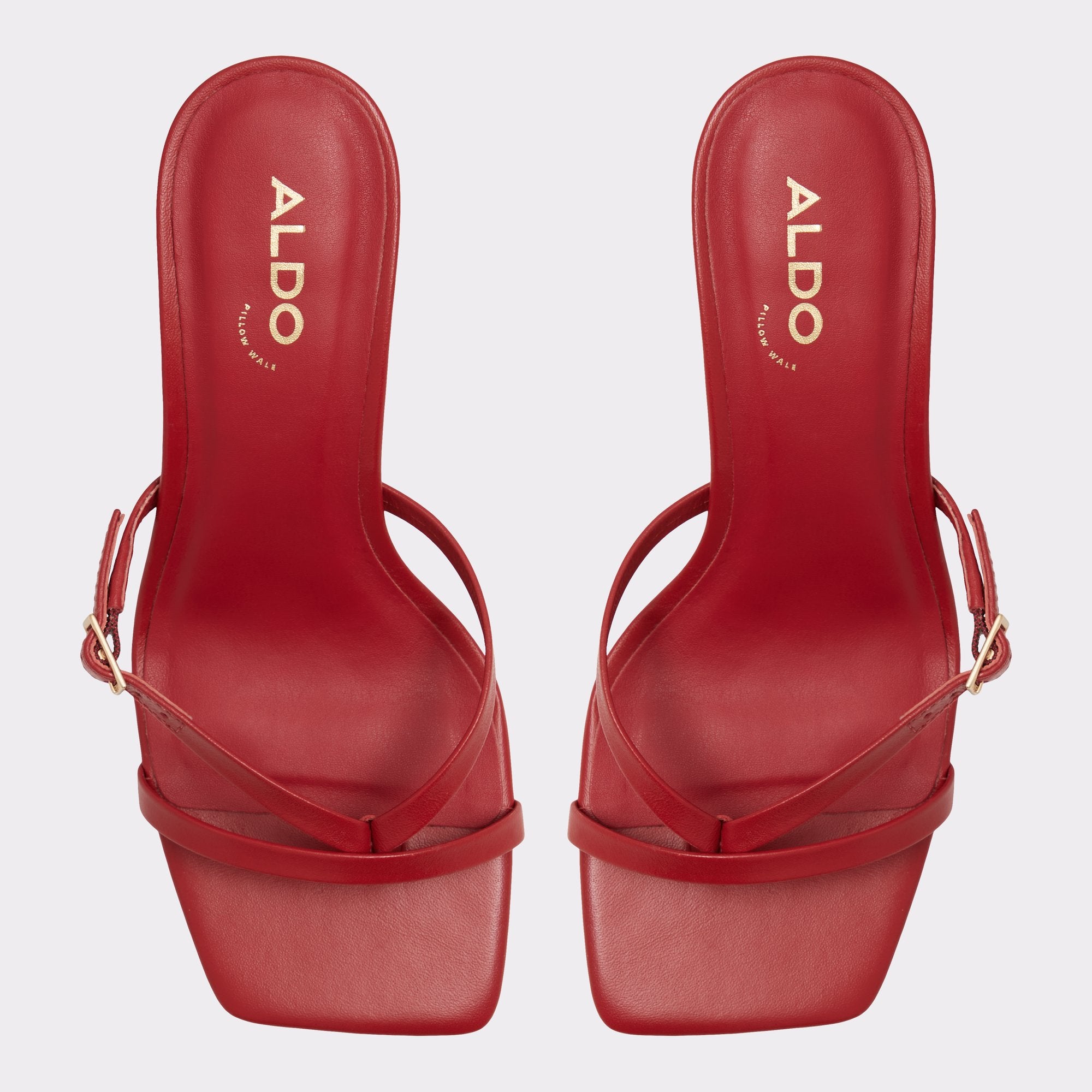 ALDO Gannever sandales habillées talon rouge