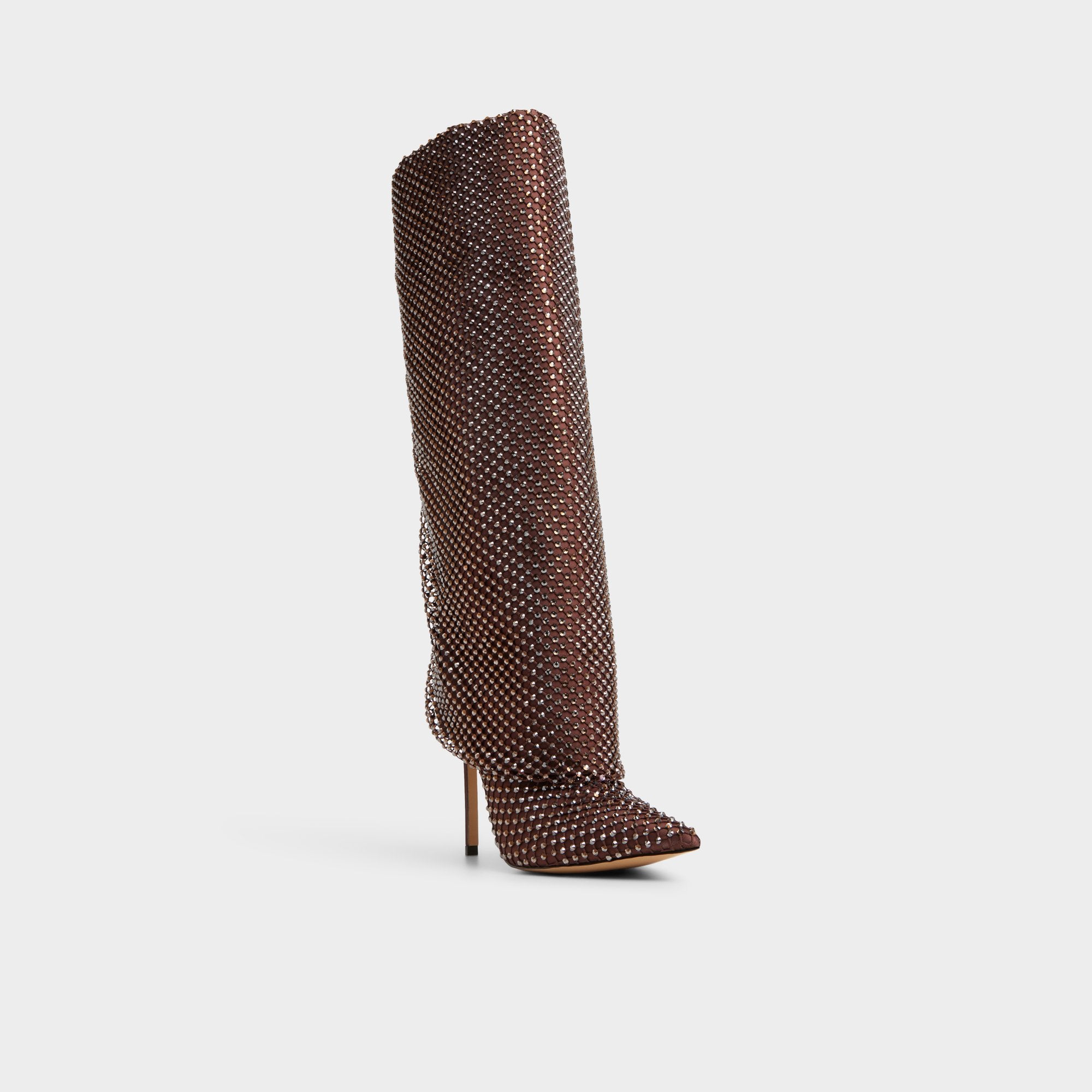 ALDO Livydalia bottes hautes strass mocha