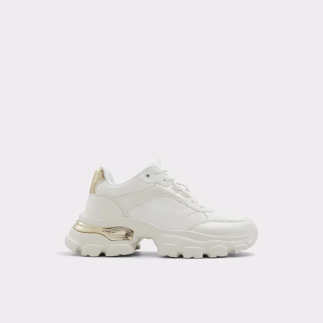 ALDO Hypestep baskets femme recyclées blanches confort