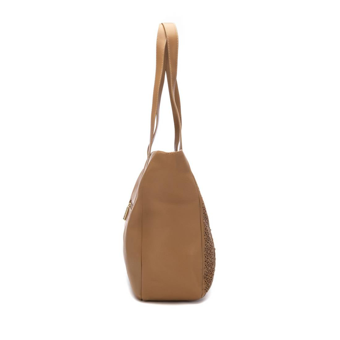 Carmela 18620802 sac épaule camel effet cuir