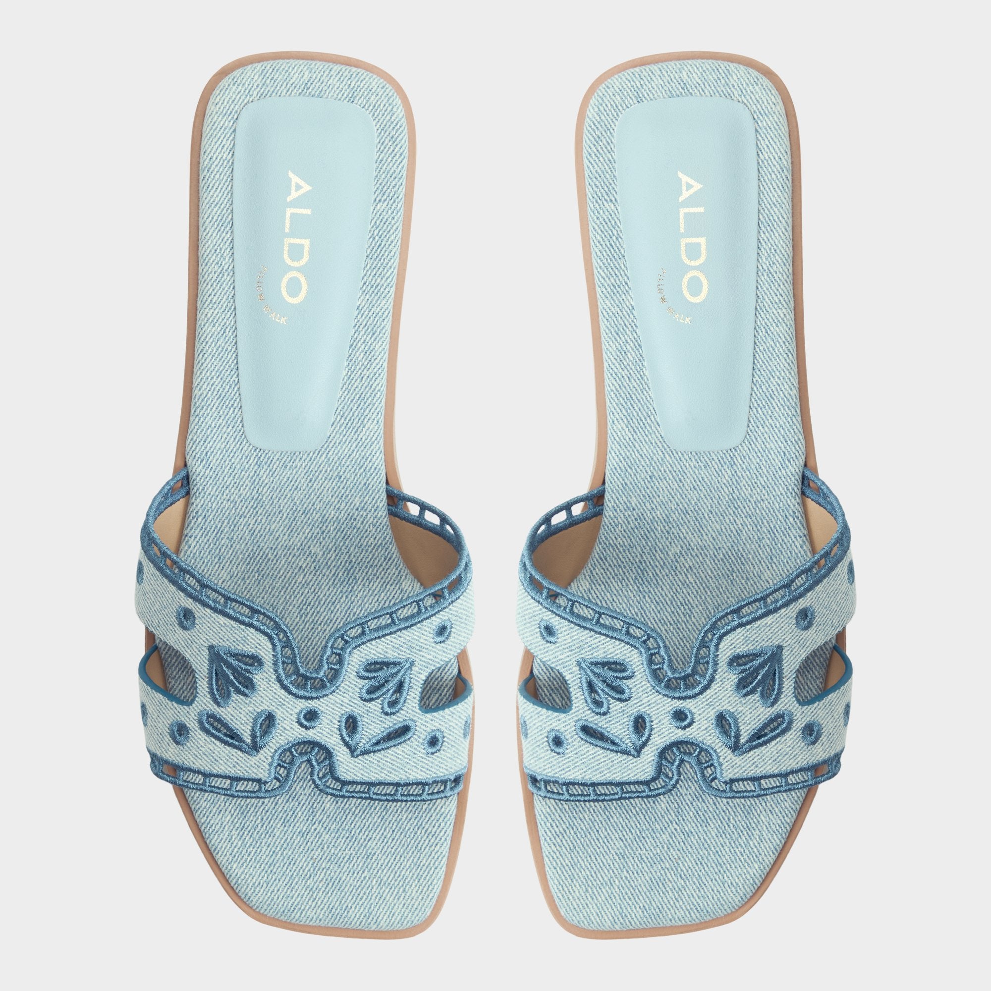 ALDO Itsandal sandale plate femme décontractée