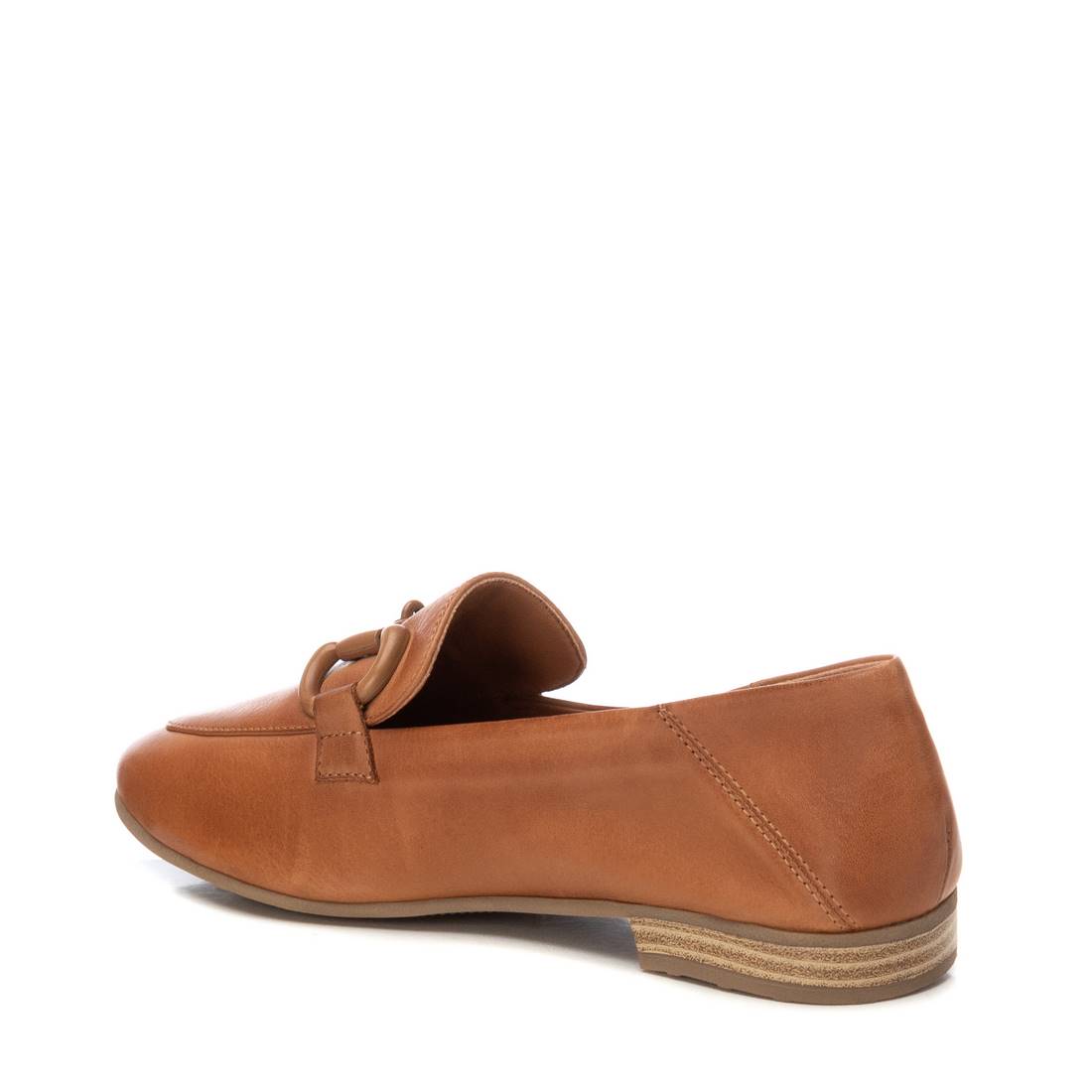 Carmela 16151502 mocassin femme cuir marron métal