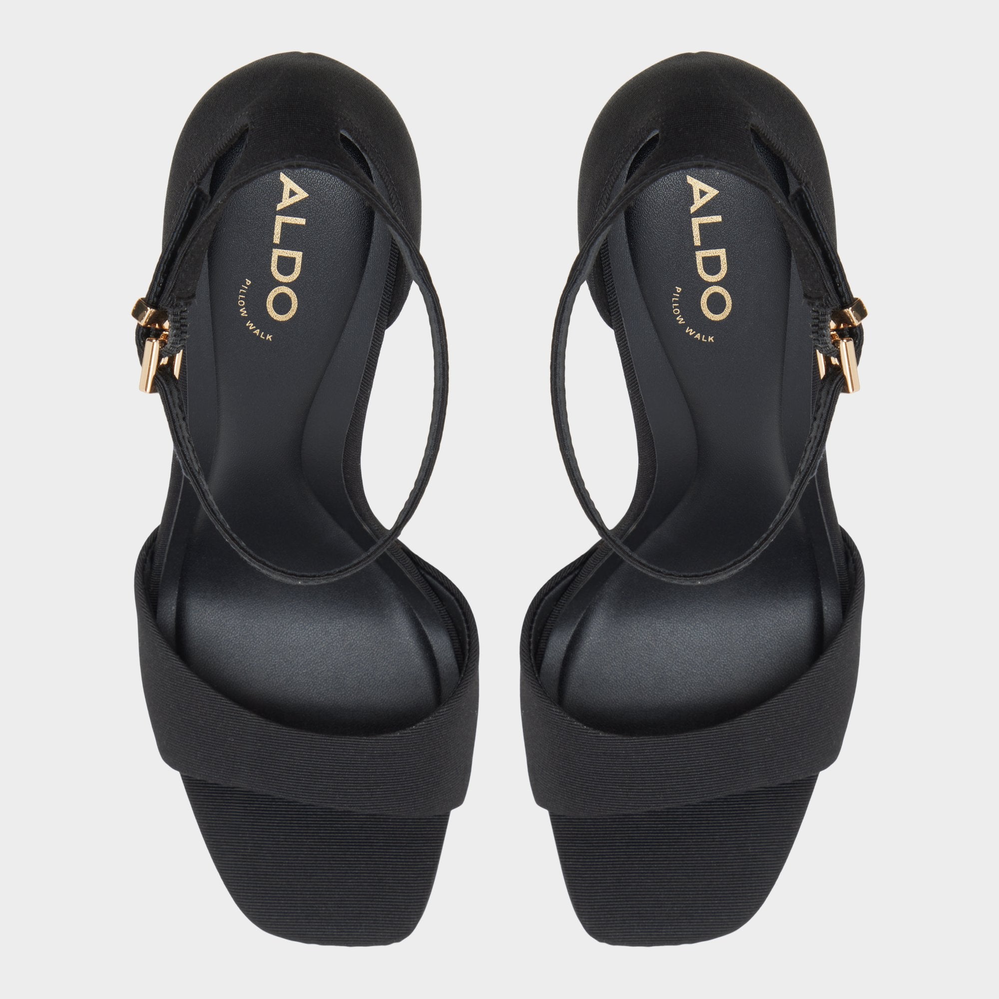 ALDO Pearletta sandales à talon noir brides