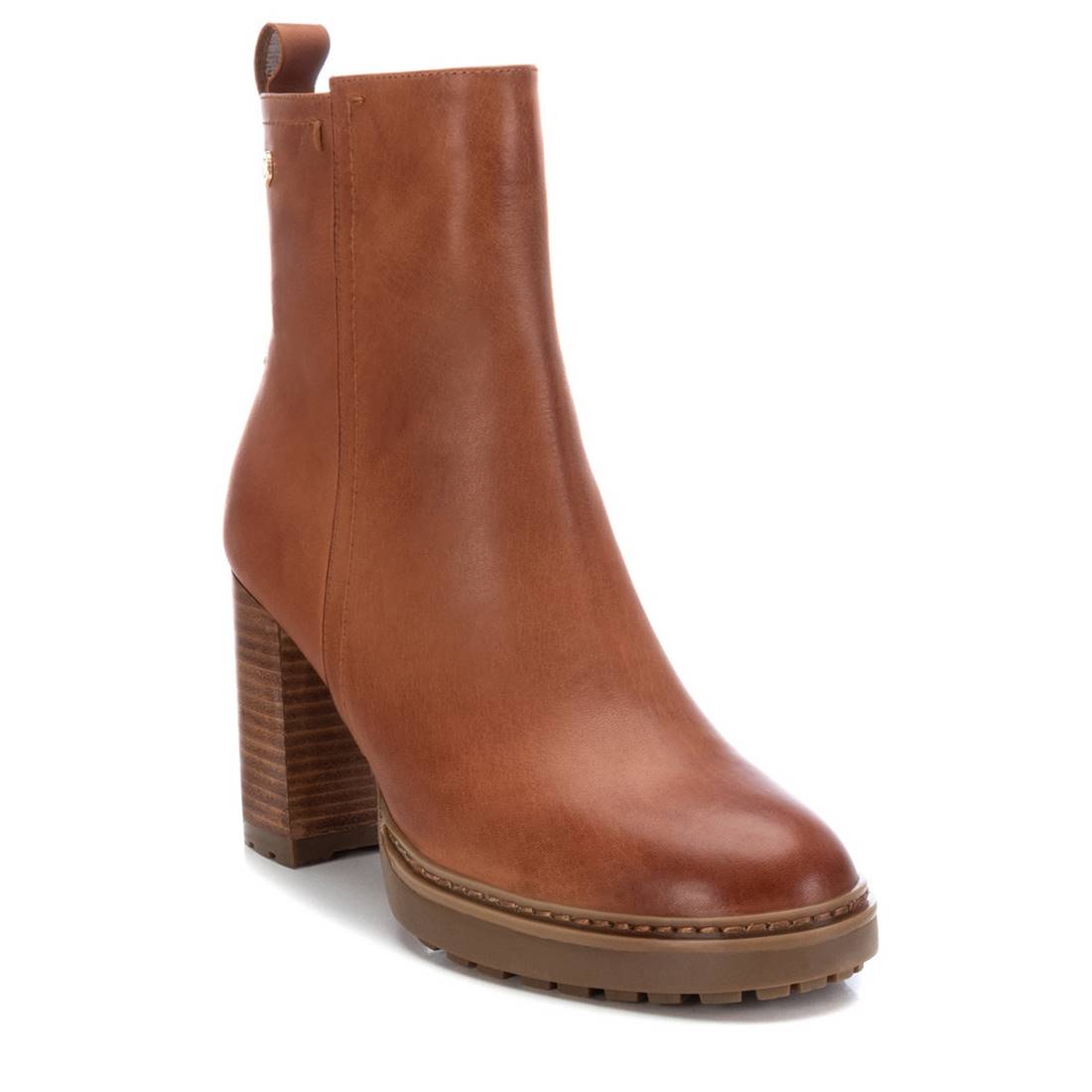 Carmela 16124103 bottines femme marron talon 8 cm cuir