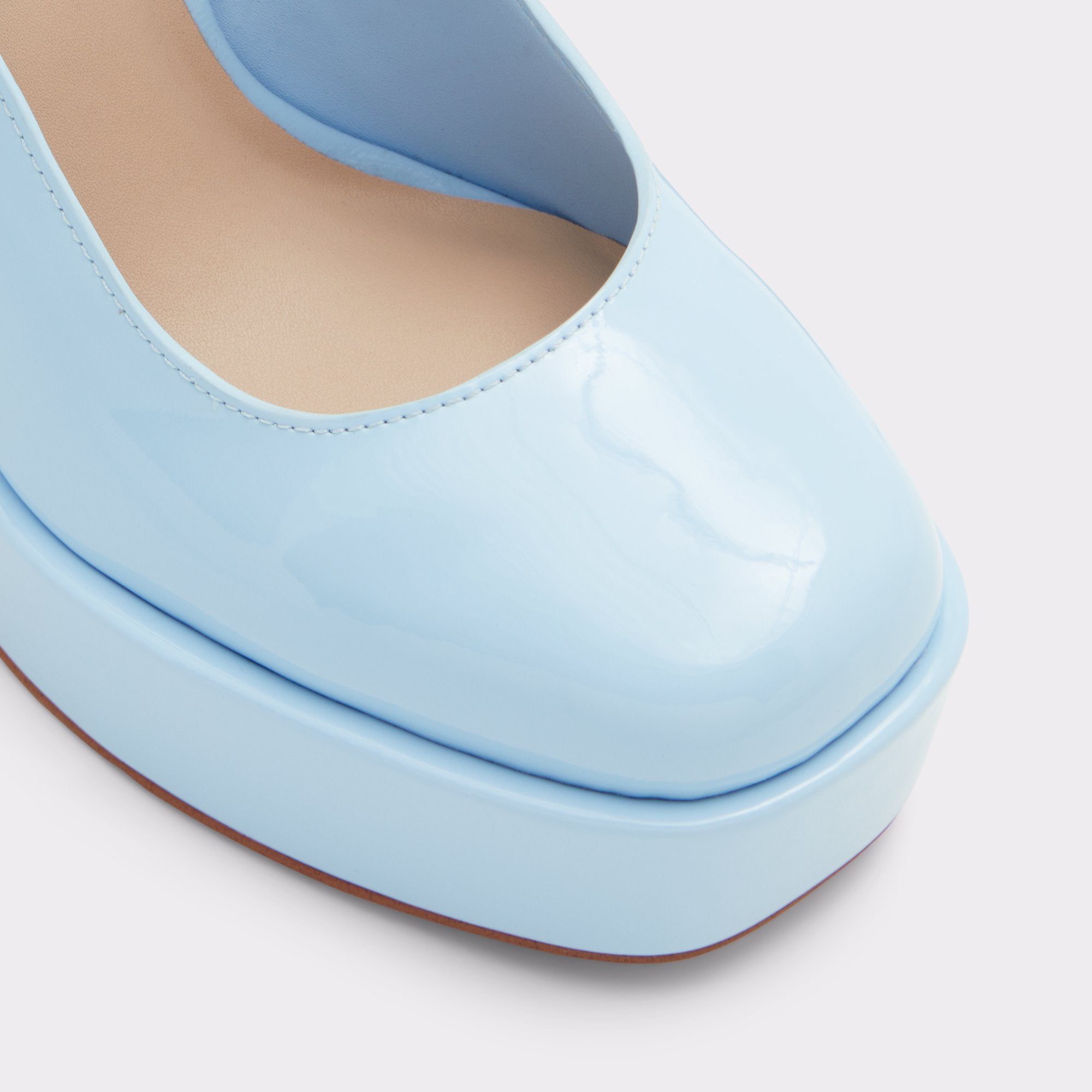 ALDO Anjie sneakers Mary Jane compensées bleues