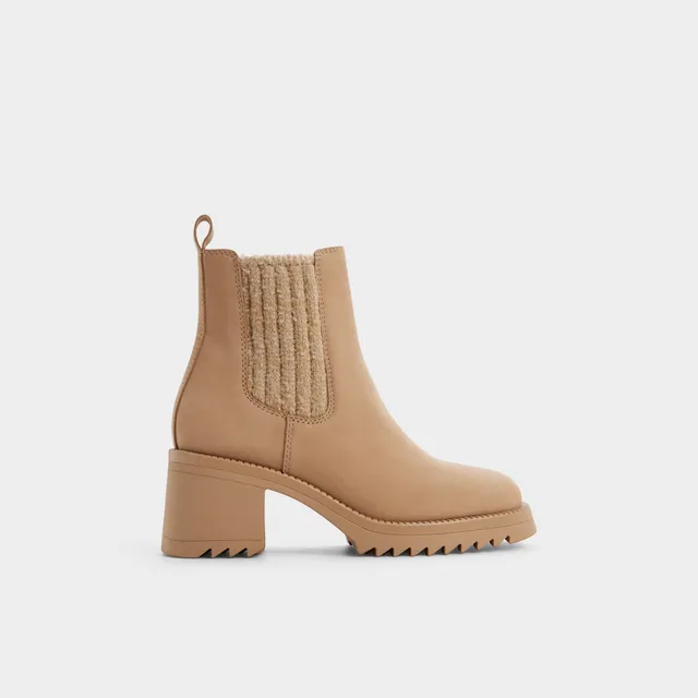 Aldo Anneliese boots chelsea cuir talon bloc