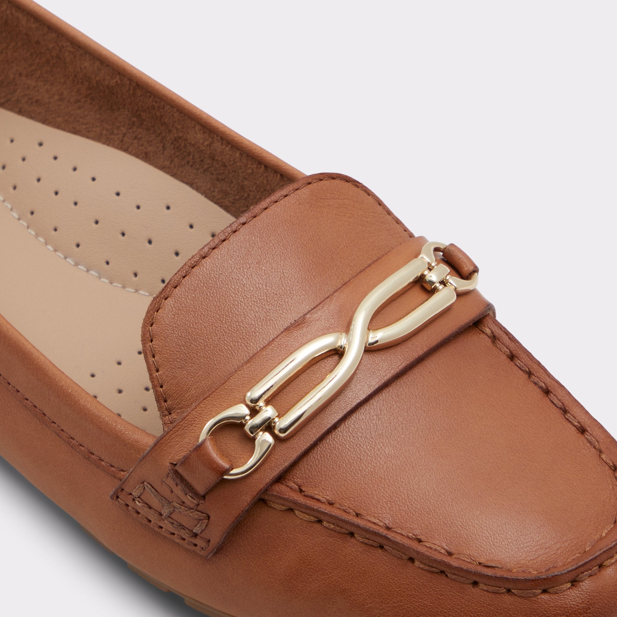 ALDO Bagdish mocassins marron métal