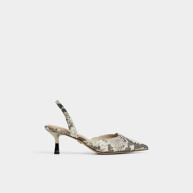 ALDO Gavedessi escarpins cuir imprimé serpent