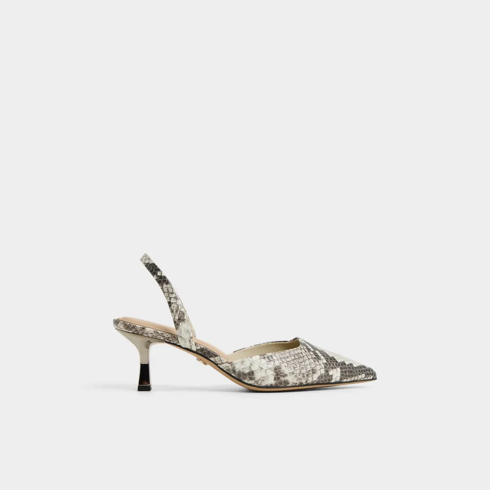 ALDO Gavedessi escarpins cuir imprimé serpent