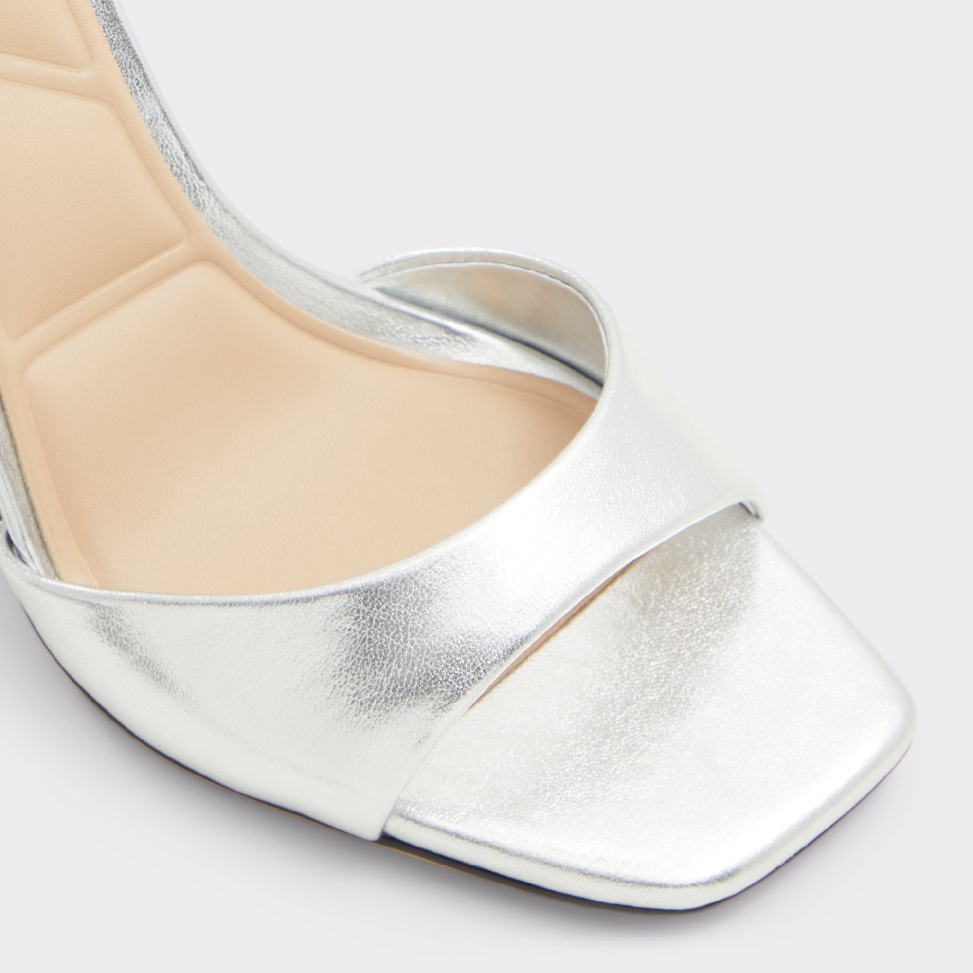 ALDO Sake sandales talon argenté stiletto
