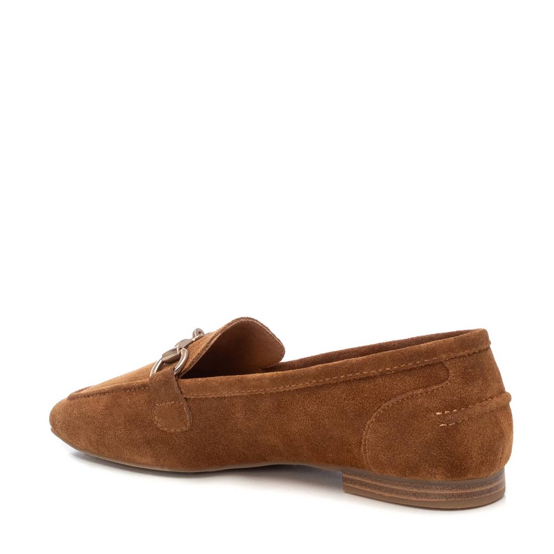 Carmela 16217502 mocassins femme camel cuir plat