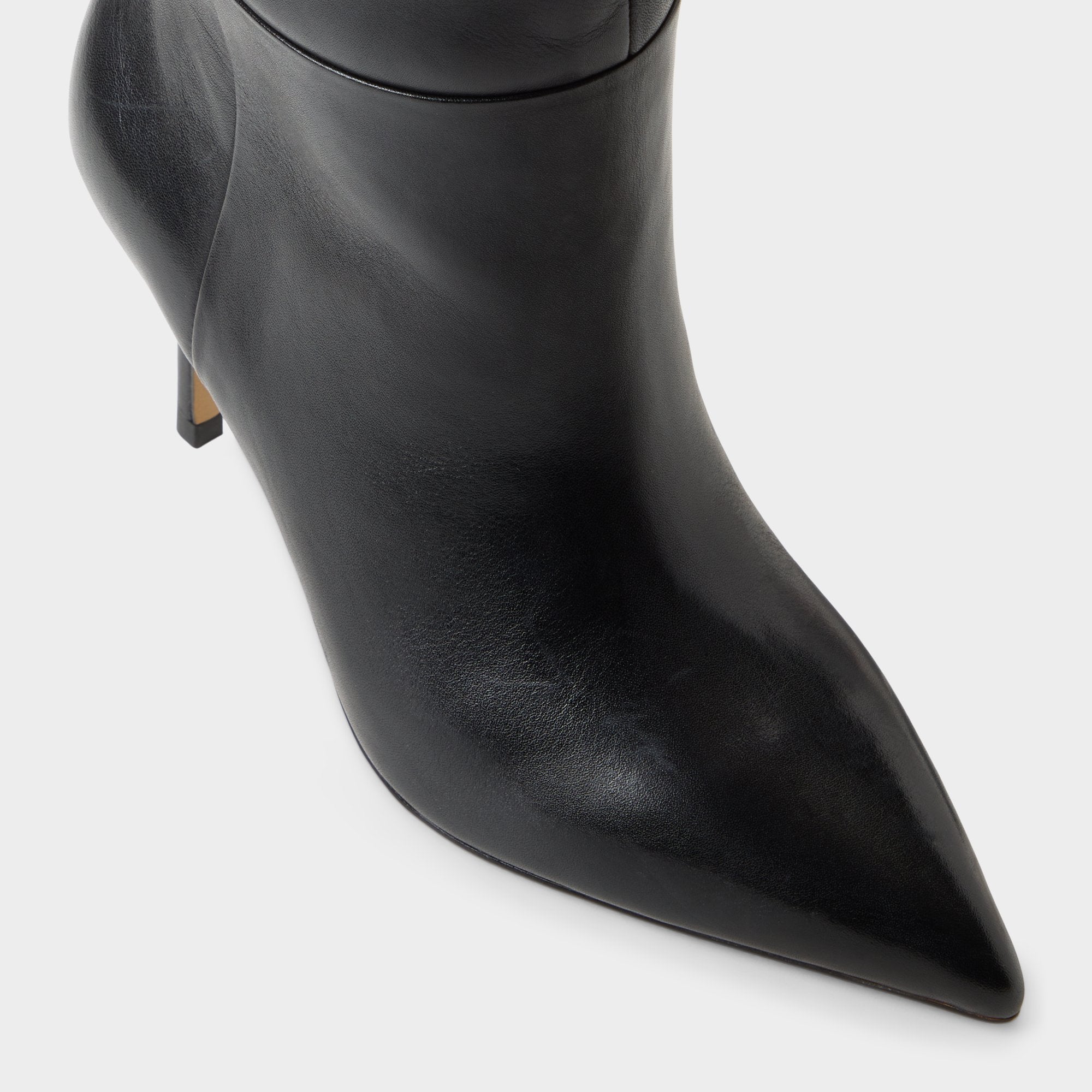 ALDO Saphiria-XWC bottes hautes noires mollet large