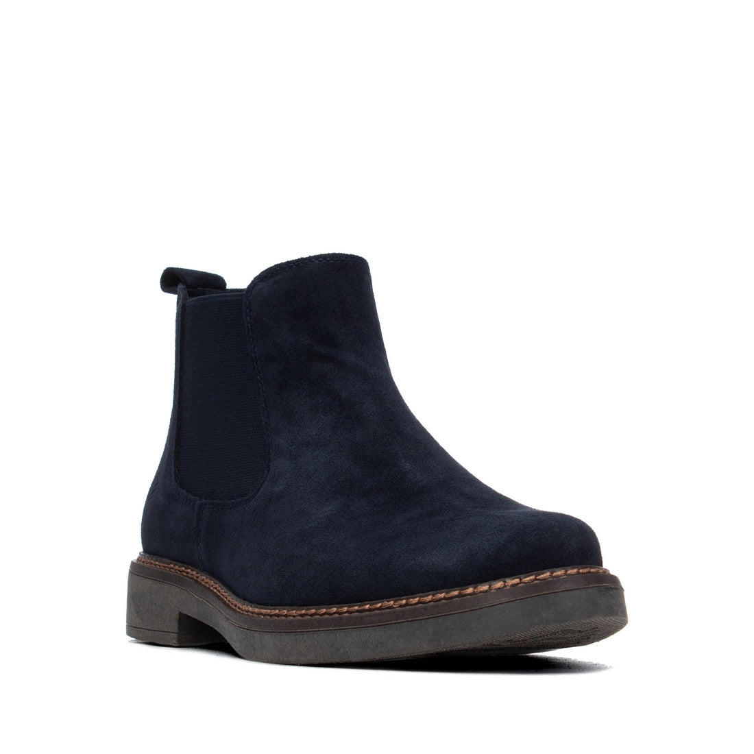 Carmela 16434803 boots homme navy cuir suède