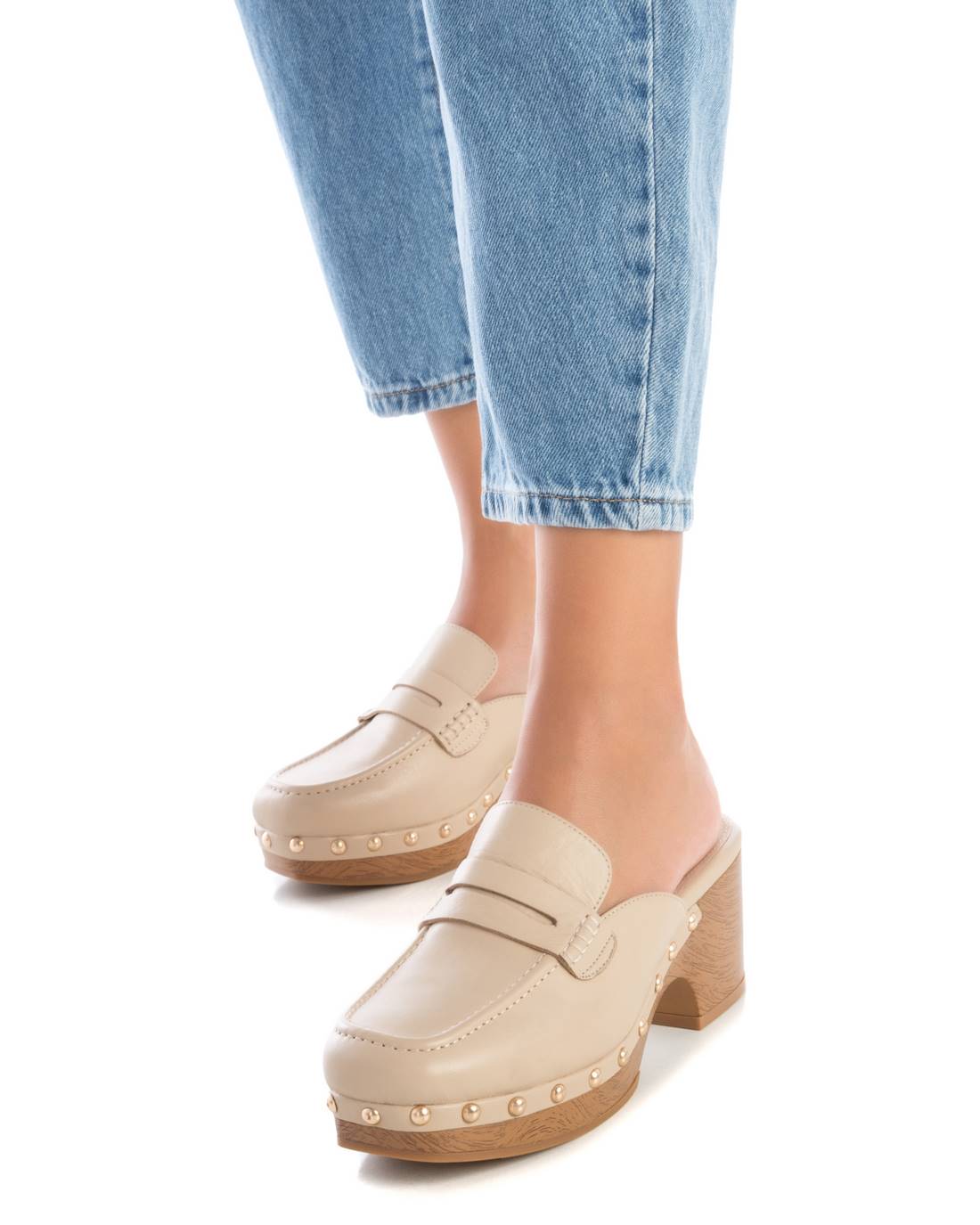 Carmela 16147704 sabots femme marron talon 7 cm