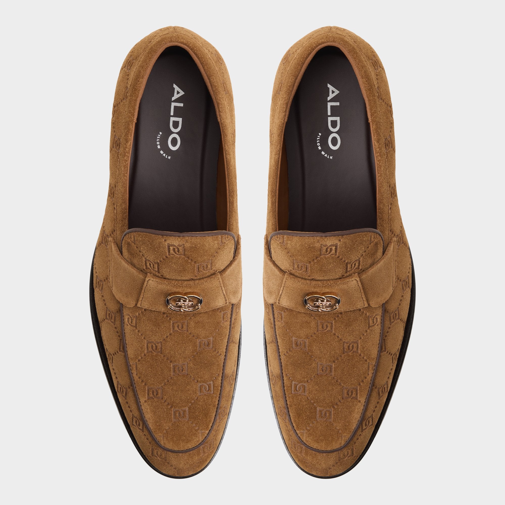 ALDO Beck mocassins homme marron daim