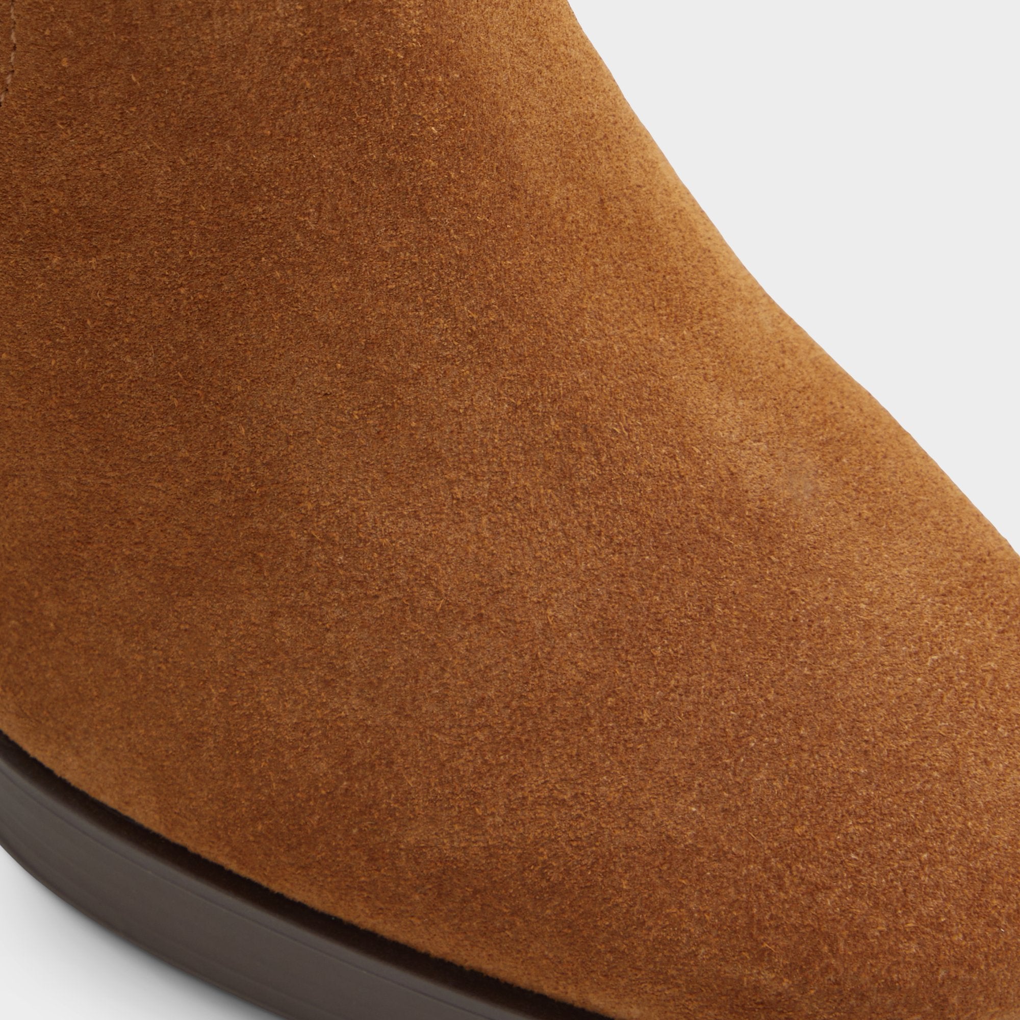 ALDO Voss bottines talon bloc marron