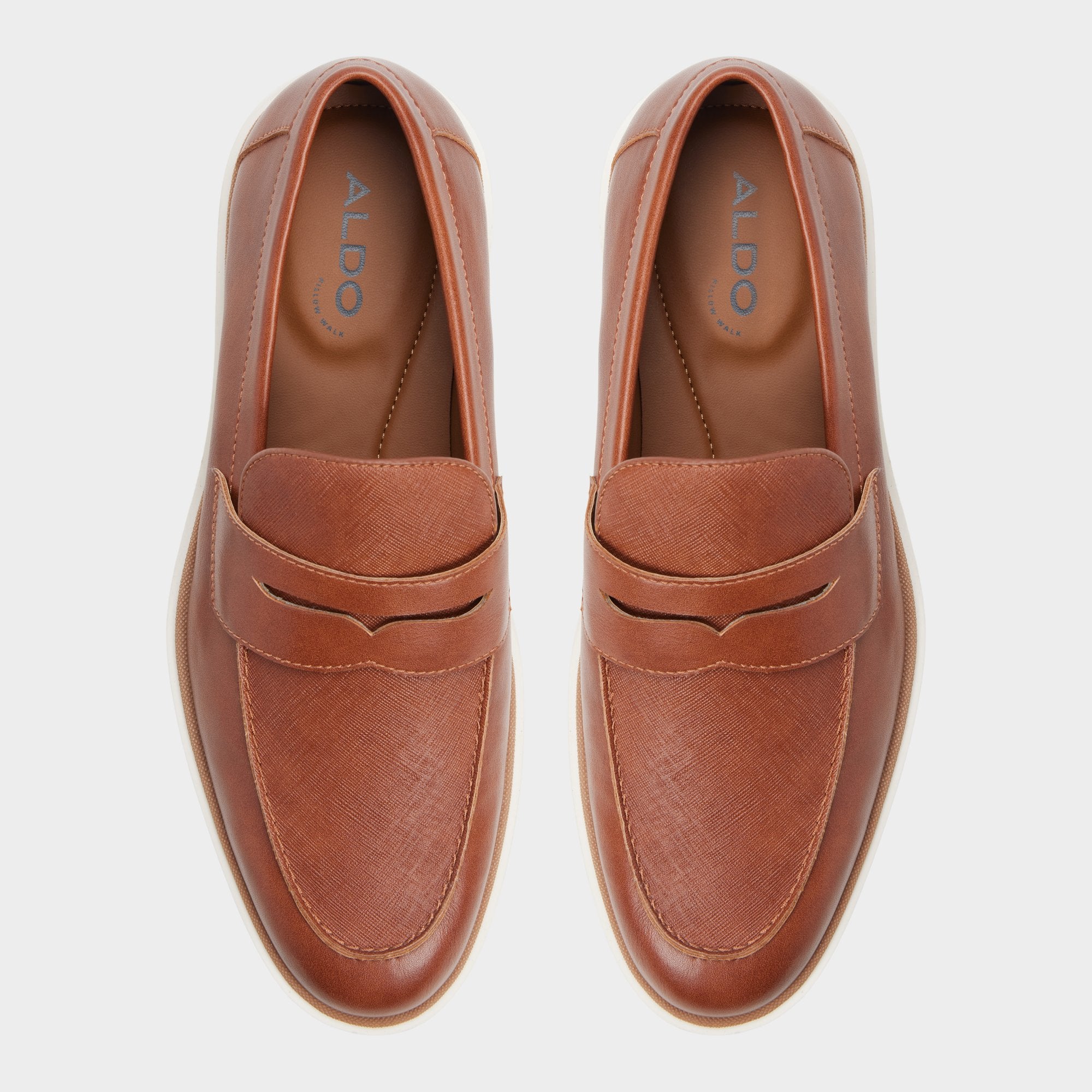 ALDO Stanson mocassins marron homme cuir